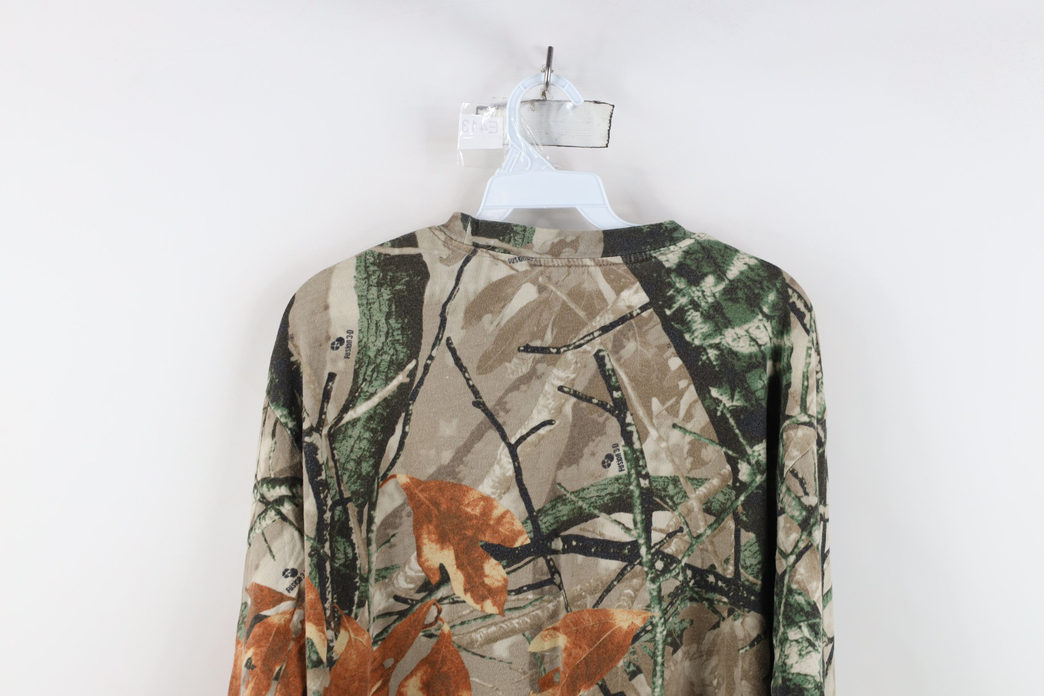 Vintage Vintage 90s Y2K Streetwear Camouflage Long Sleeve T-Shirt Size US XXL / EU 58 / 5 - 12 Thumbnail