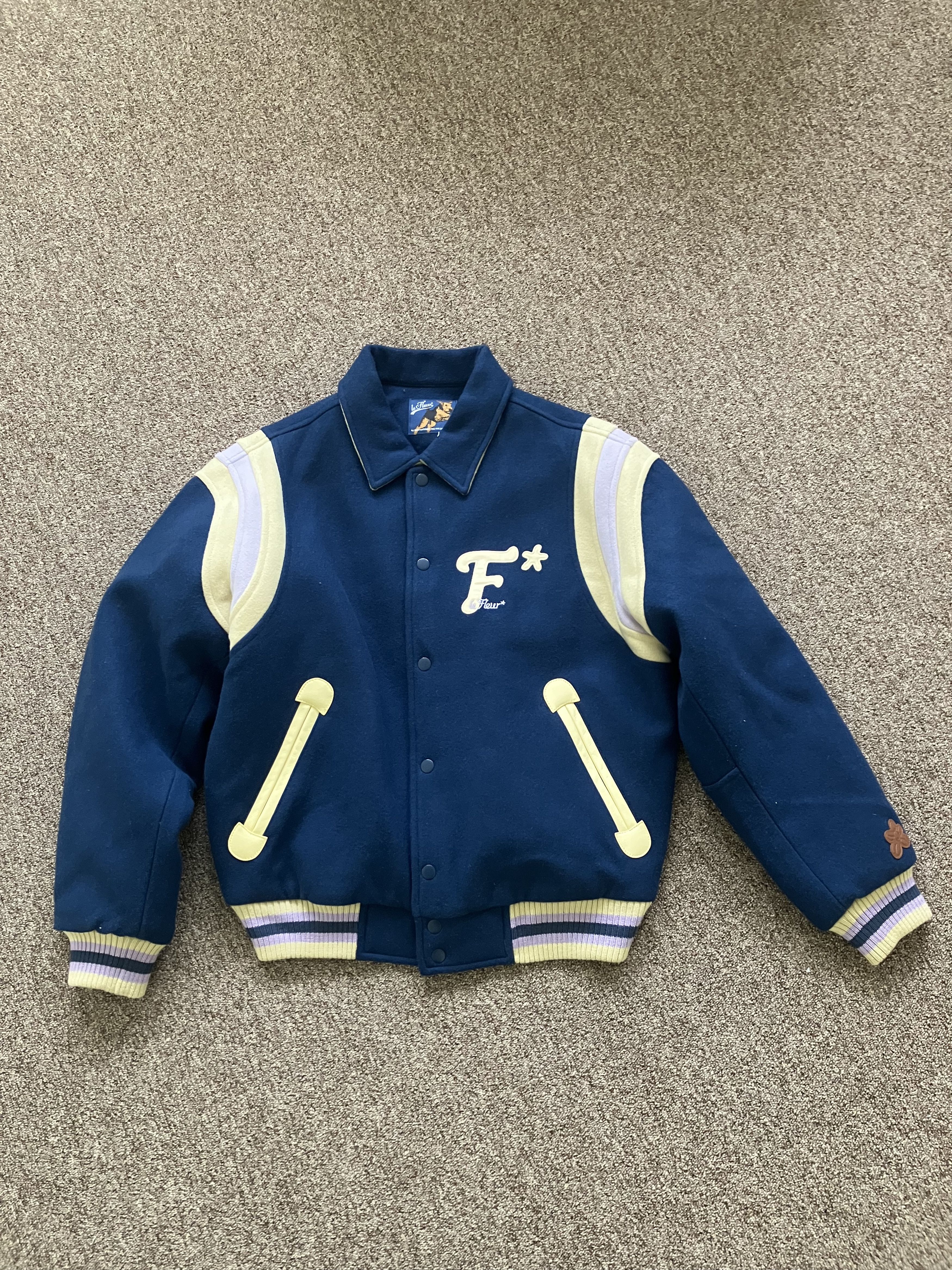 Golf le Fleur Golf Le Fleur* Patch Varsity Jacket Navy Size US S / EU 44-46 / 1 - 2 Thumbnail