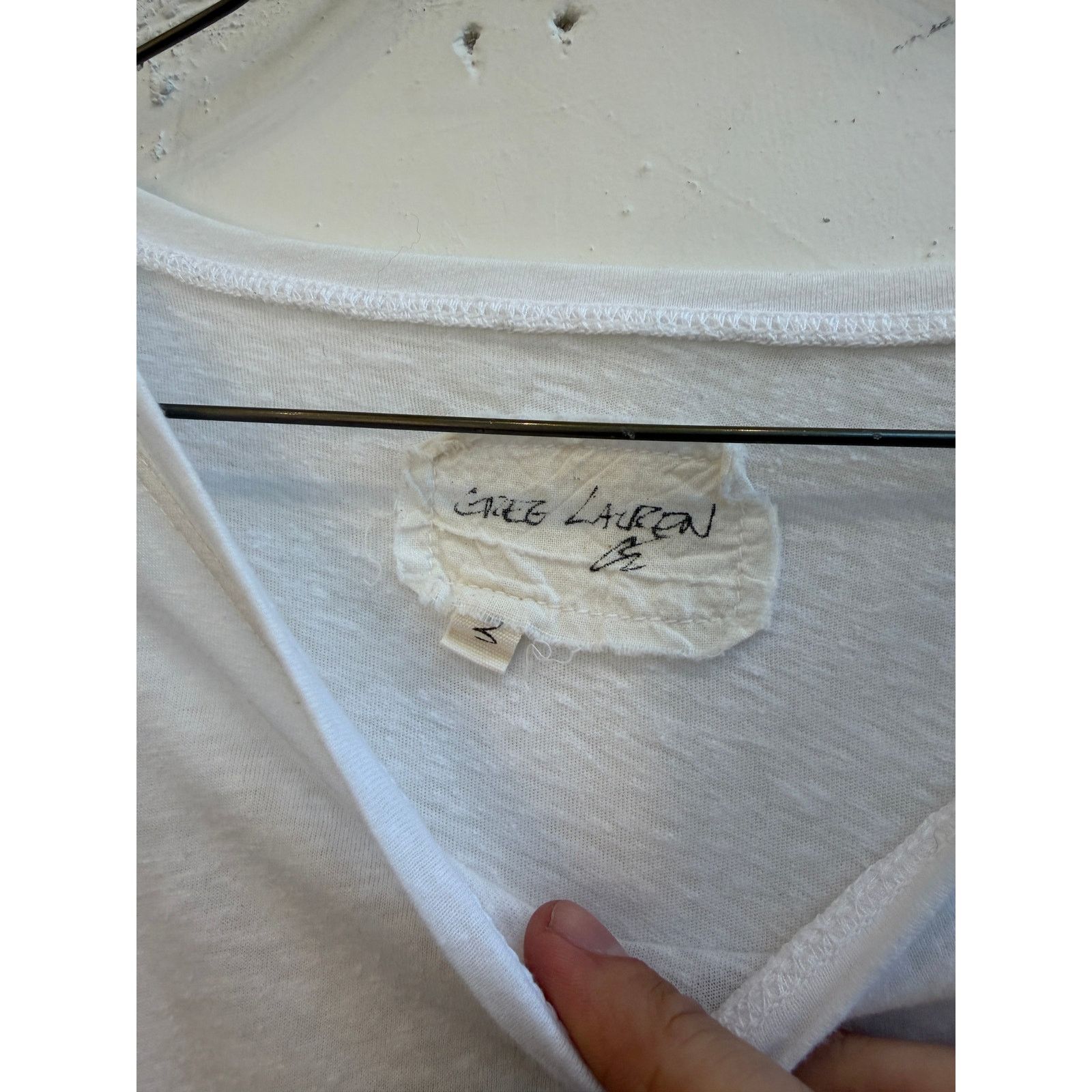 Greg Lauren Greg Lauren x Mastermind SAMPLE White Graphic T-Shirt Size US L / EU 52-54 / 3 - 3 Thumbnail