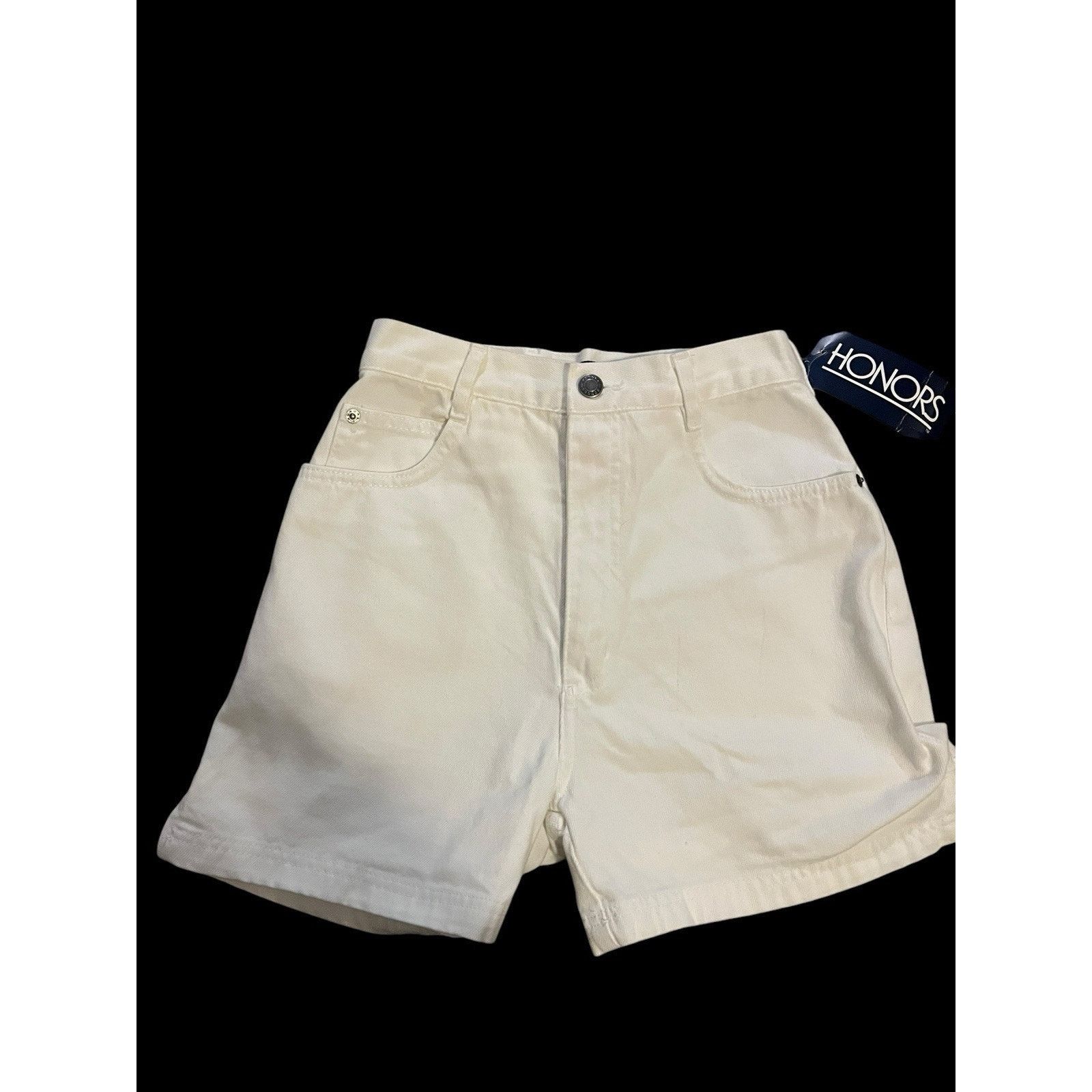 Unknown London Honors white Women Shorts Size 4 NWT Size 27" / US 4 / IT 40 - 1 Thumbnail