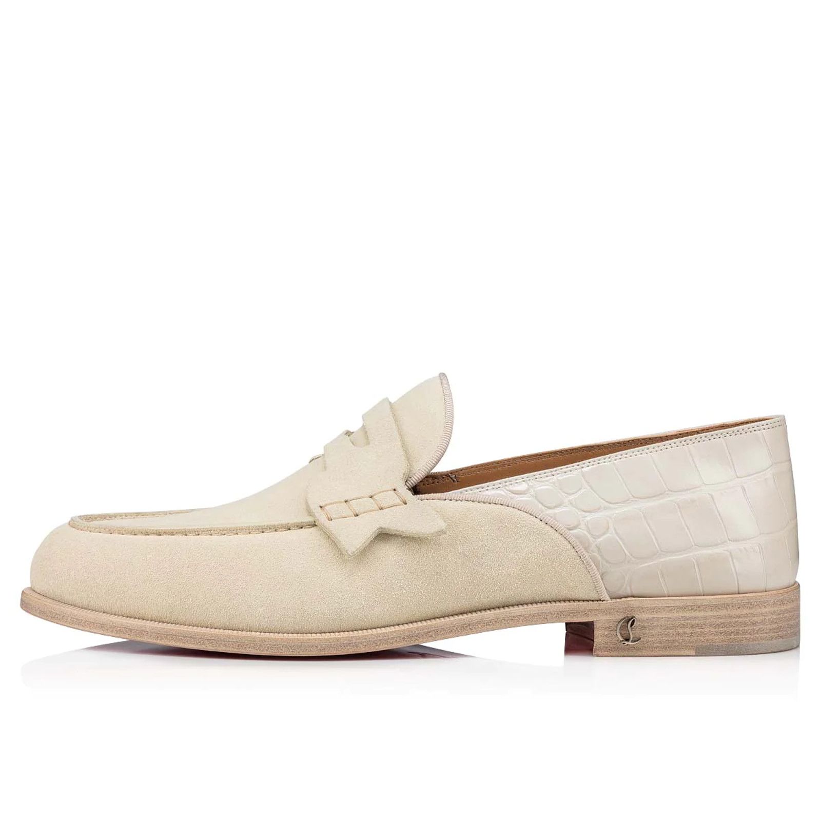 Christian Louboutin Christian Louboutin Panna Cotta Beige Dress Loafer 43 10 Size US 10 / EU 43 - 3 Thumbnail