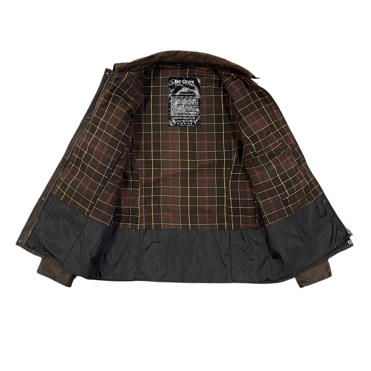 Orvis Vintage Mc Orvis Waxed Cotton Jacket Size US S / EU 44-46 / 1 - 8 Thumbnail