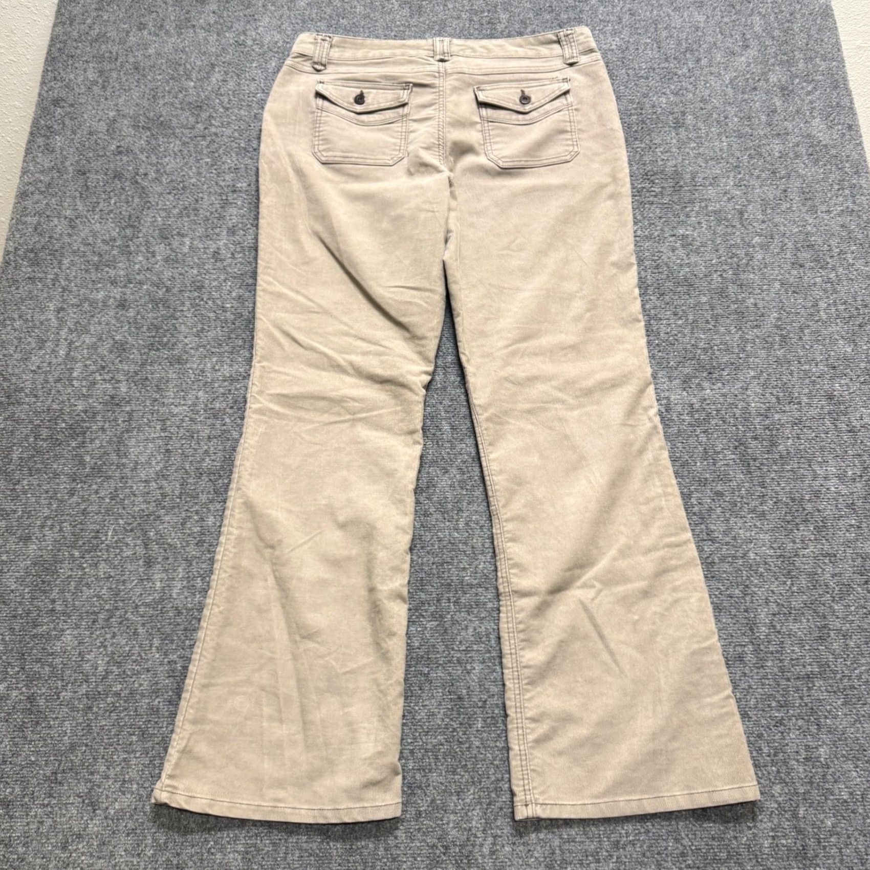 Vintage VINTAGE Jeanstar Corduroy Pants Womens 16 Wide Leg Flared Bootcut Made In Egypt 90s Womens Size 38" / US 16 / IT 52 - 2 Thumbnail