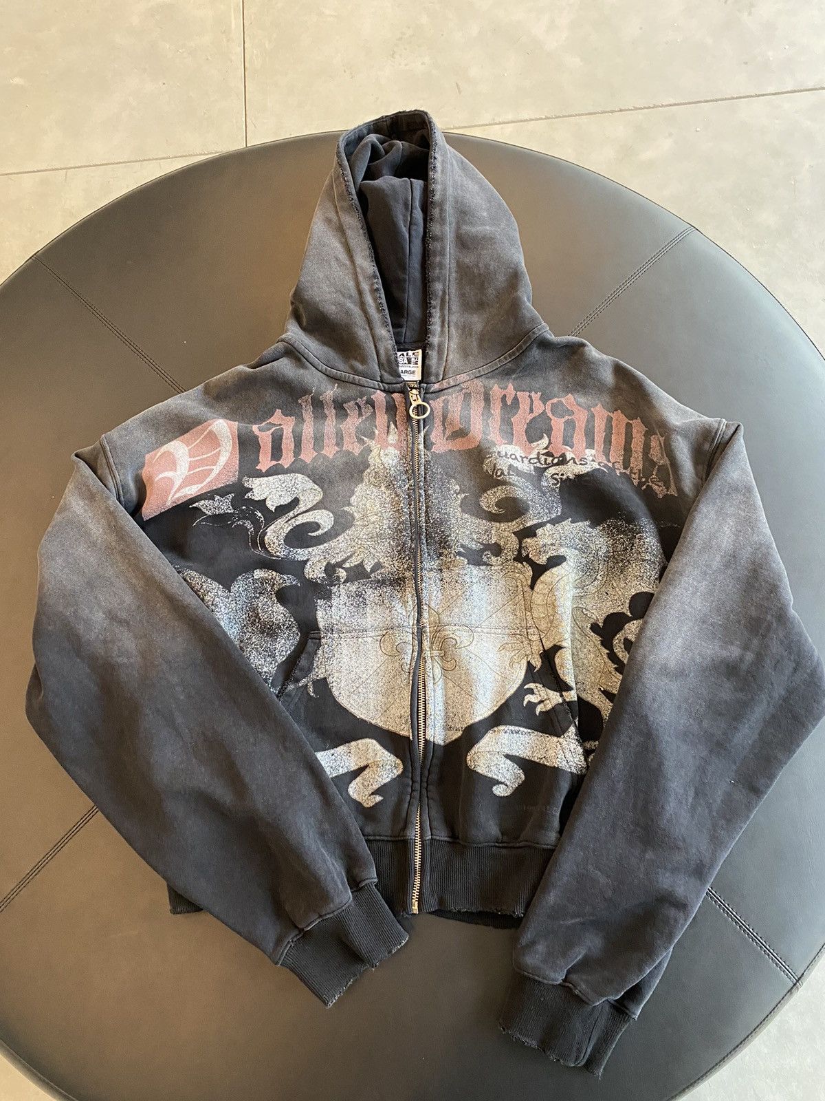Vale Vale Forever Vendetta Zip Up Black Size US XL / EU 56 / 4 - 1 Thumbnail