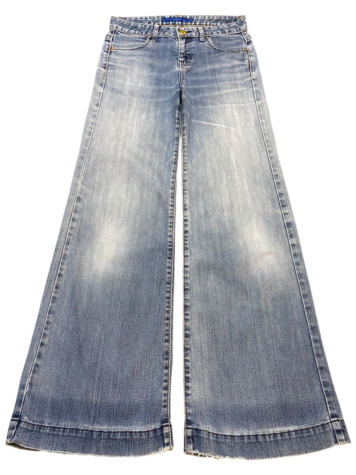 Japanese Brand Vintage Japanese Brand Uniqlo Fade Wash Baggy Jean Size 28" / US 6 / IT 42 - 1 Thumbnail