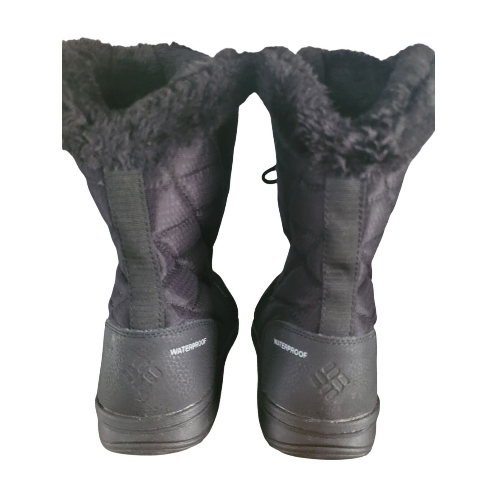 Columbia Columbia Ice Maiden Snow boots Blk Leather Waterproof Sz 9.5 Size US 9.5 / IT 39.5 - 4 Thumbnail