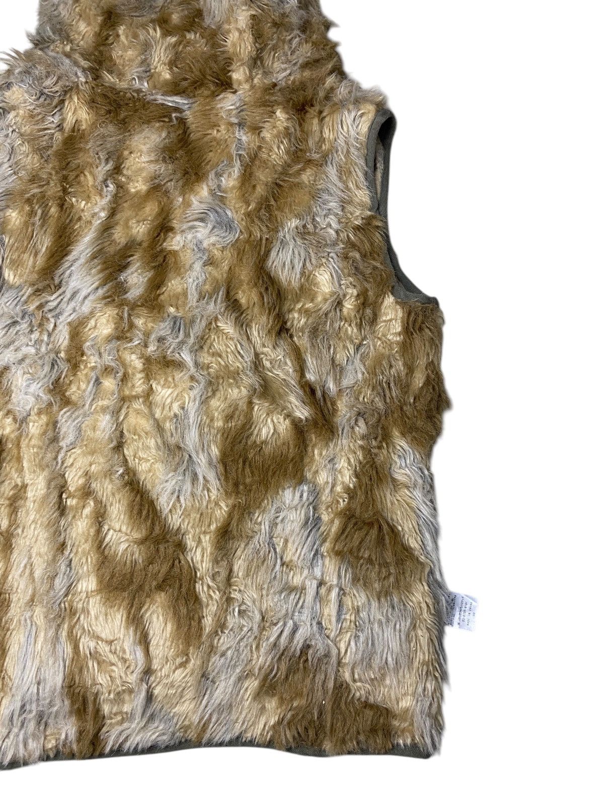 If Six Was Nine 2000's Moussy Fur Military Vest Hoodie Size US M / EU 48-50 / 2 - 14 Thumbnail