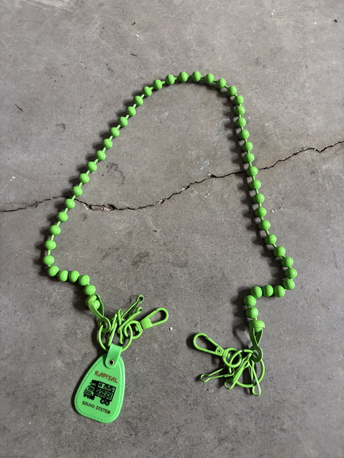Kapital trucker wallet chain
