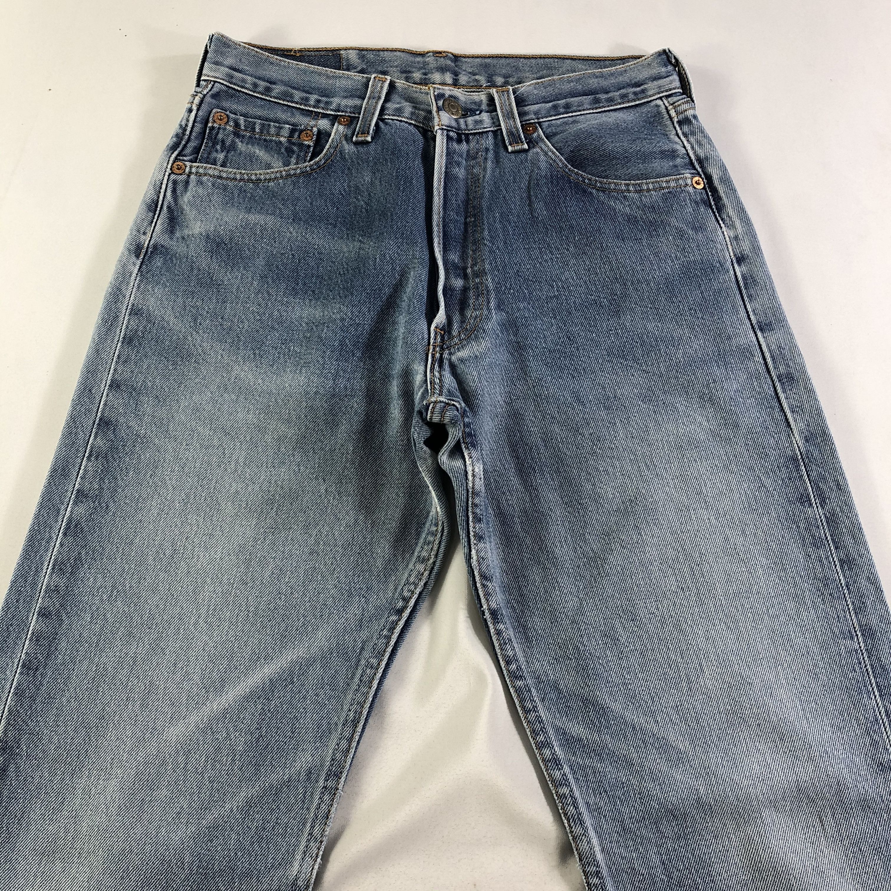 Levi's 90s Vintage Levis 501 Jeans-JM3725 Size US 29 - 3 Thumbnail