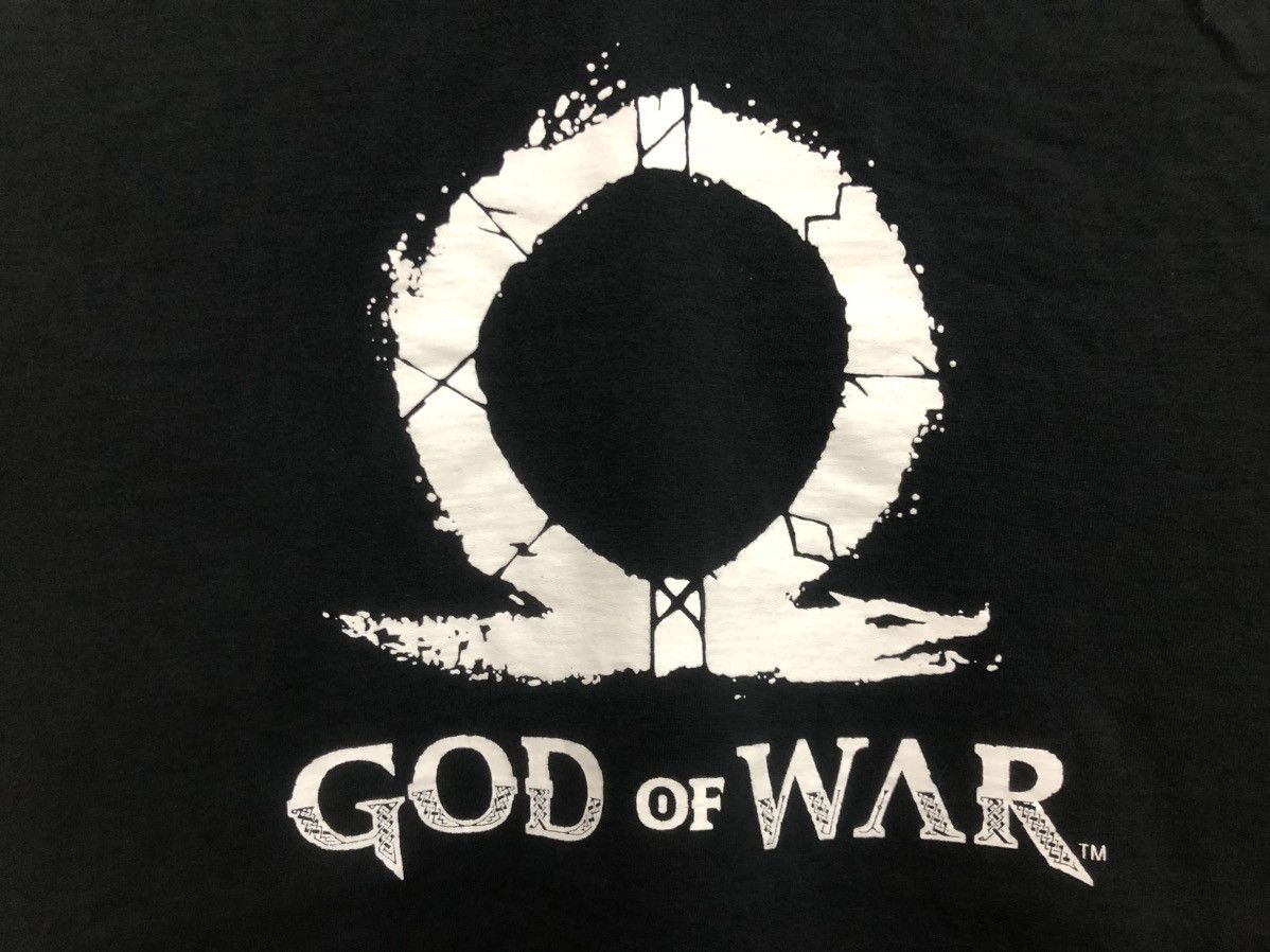 Playstation GOD OF WAR BIG LOGO SONY PLAYSTATION GAMING PROMO TEE Size US M / EU 48-50 / 2 - 5 Thumbnail