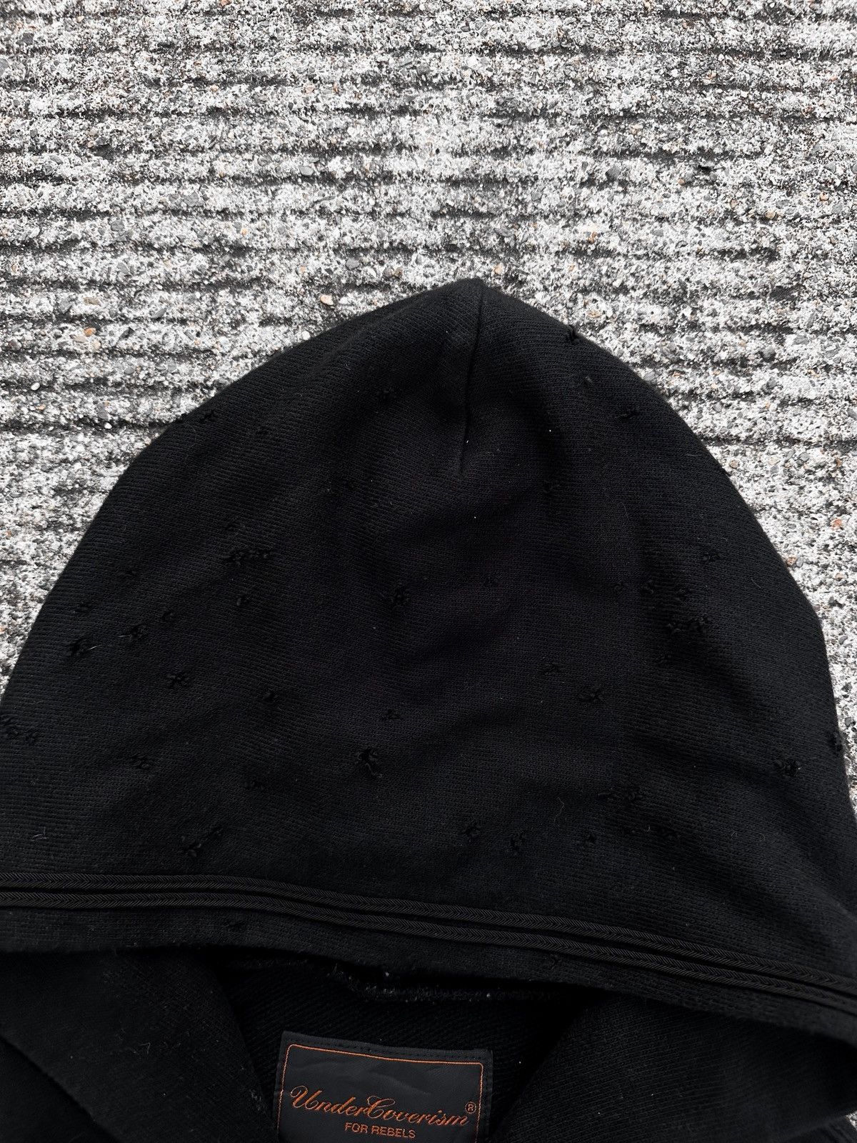Undercover Undercover AW04 Reconstructed Damaged Hoodie Parka Size US M / EU 48-50 / 2 - 8 Thumbnail