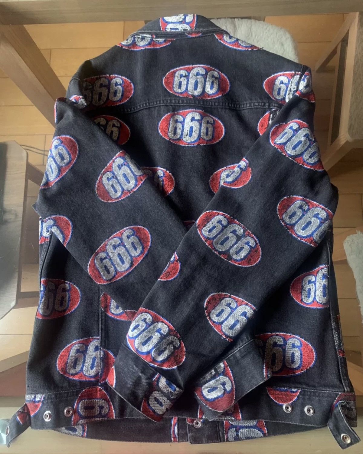 Supreme Supreme denim 666 Jacket Size US M / EU 48-50 / 2 - 2 Thumbnail