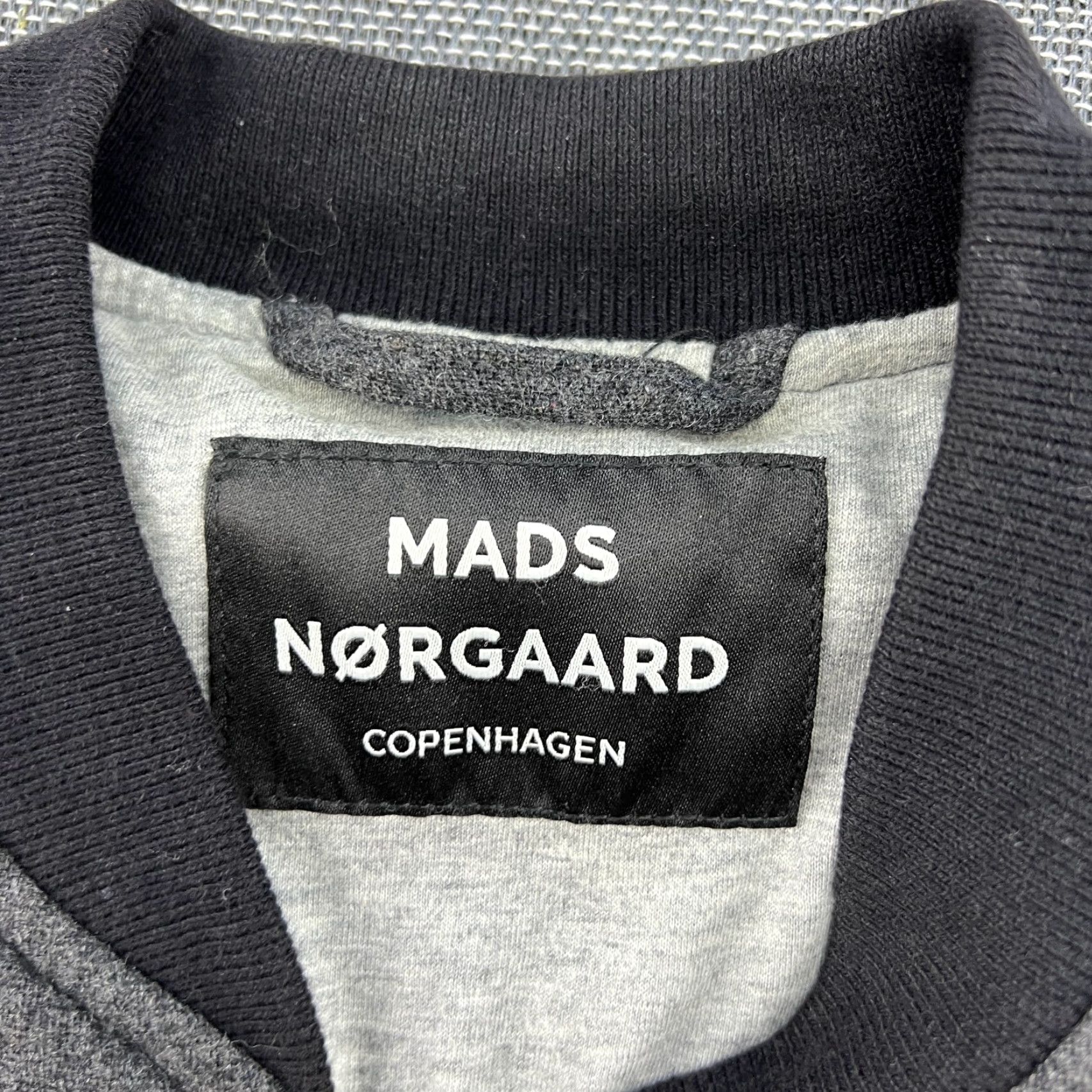 Vintage Mads Norgaard Wool jacket Jacket Mens Medium Full Zip Lined Gray Quilted Size US M / EU 48-50 / 2 - 4 Thumbnail
