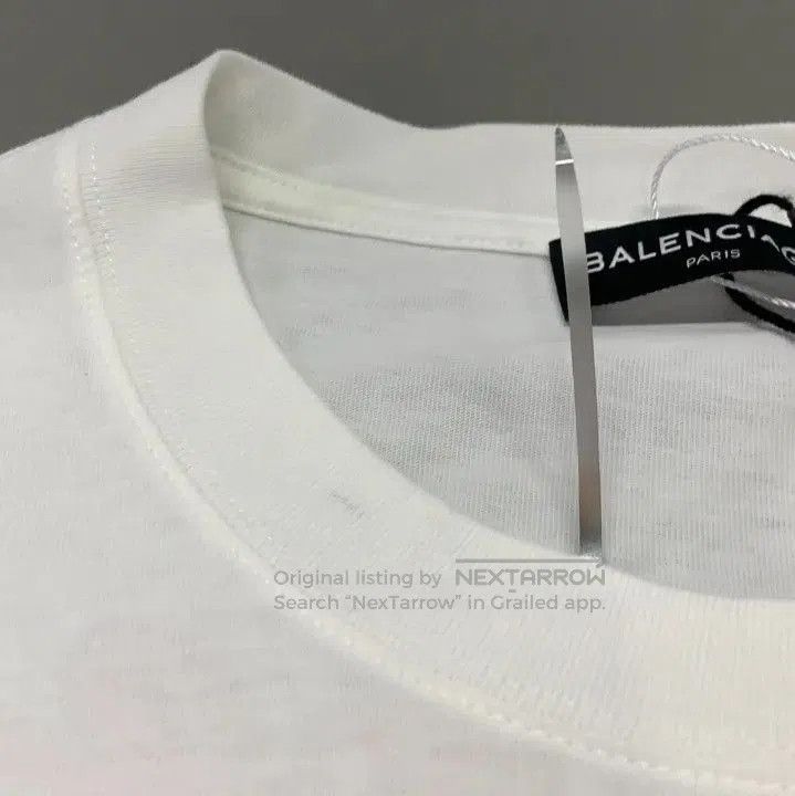 Balenciaga Balenciaga Logo Printed Short Sleeve T. Size US XXS / EU 40 - 7 Thumbnail