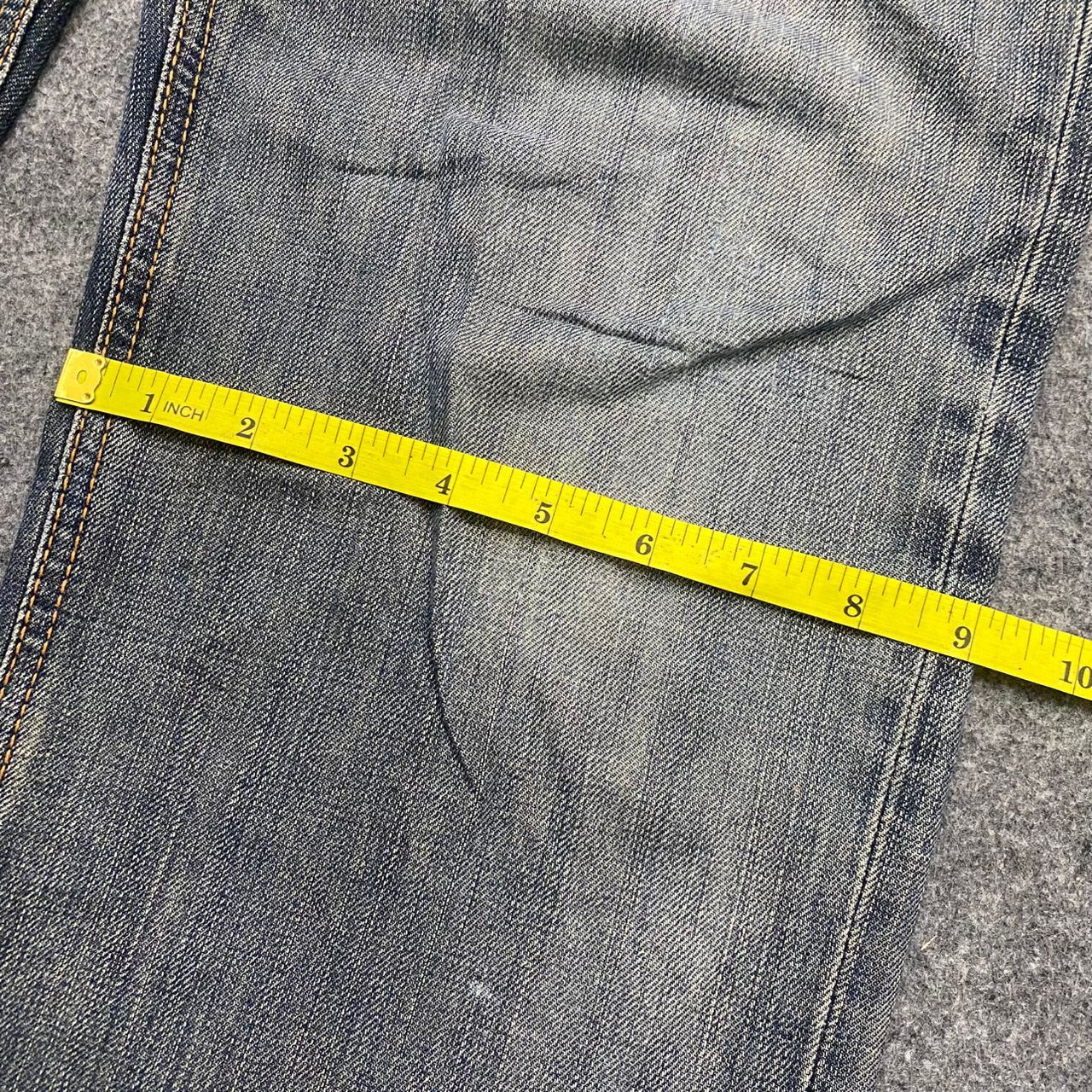Edwin 💥Best Offer💥Vintage Edwin 503 Distressed Denim Size US 34 / EU 50 - 7 Thumbnail