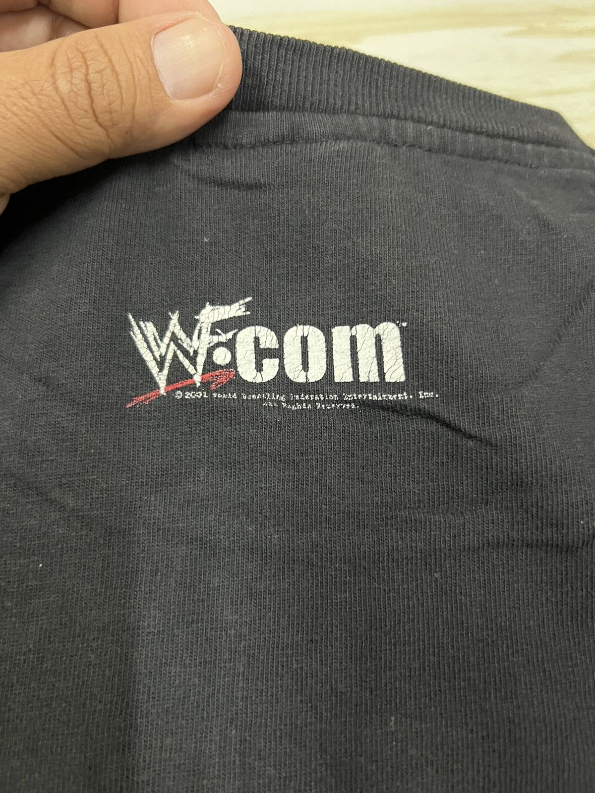 WWF 00s Triple H Wwf Vintage Singlet Size US L / EU 52-54 / 3 - 6 Thumbnail