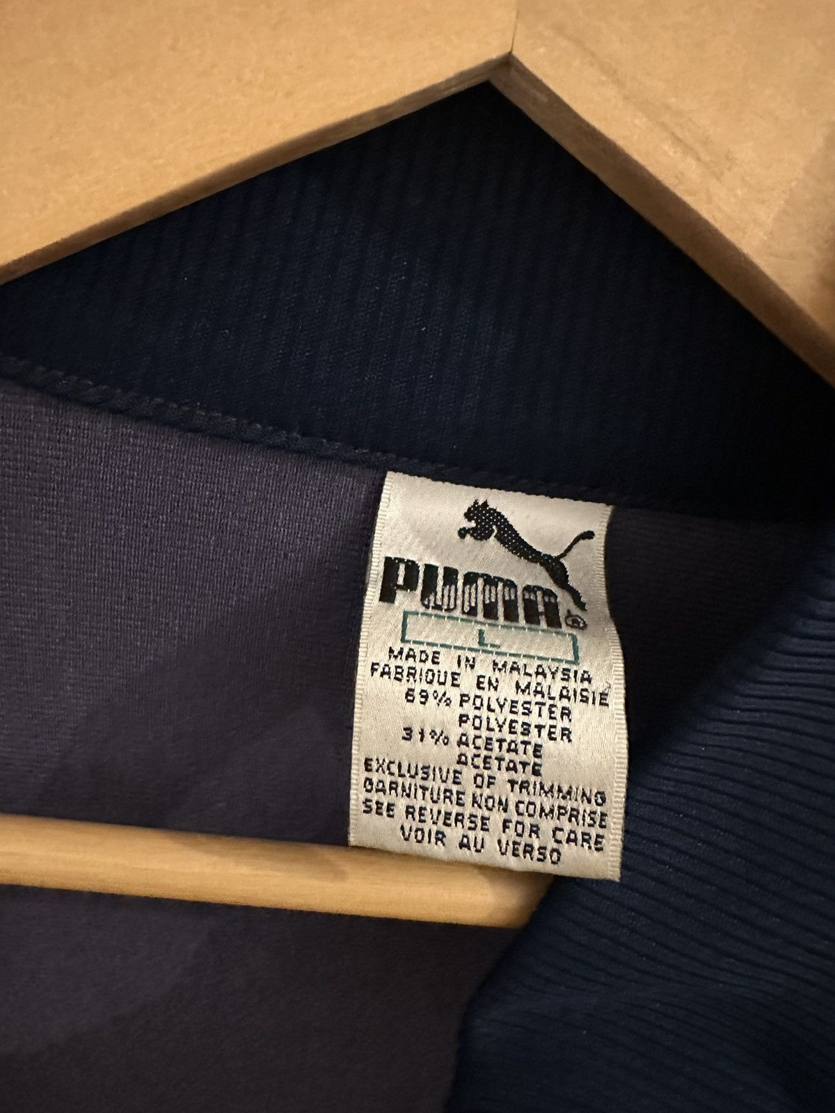 Puma Puma Trainingsanzug Size M Retro Vintage Tracksuit Puma Size 42S - 6 Thumbnail