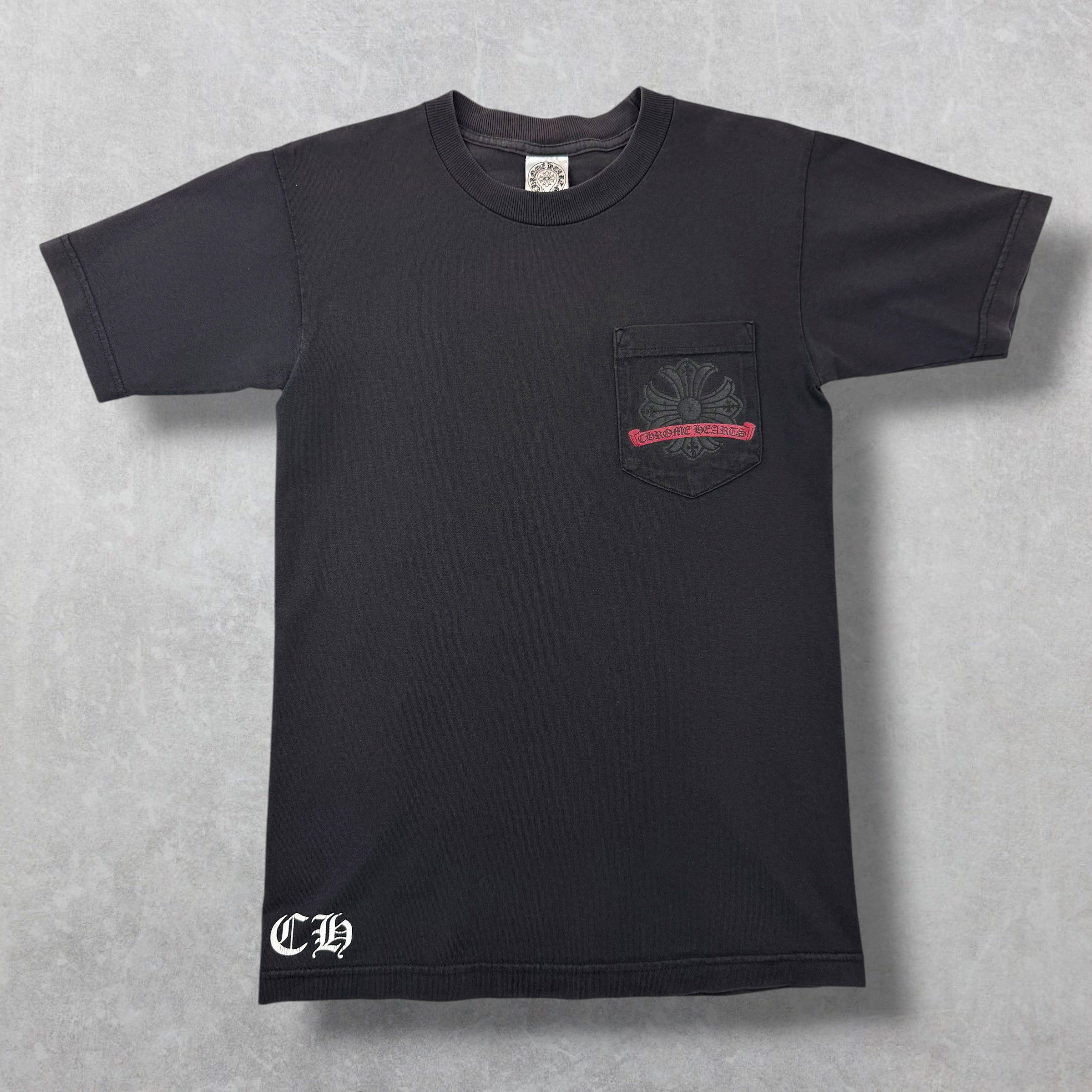 Chrome Hearts Vintage Chrome Hearts Red Horseshoe Plus Tee S Size US S / EU 44-46 / 1 - 1 Thumbnail