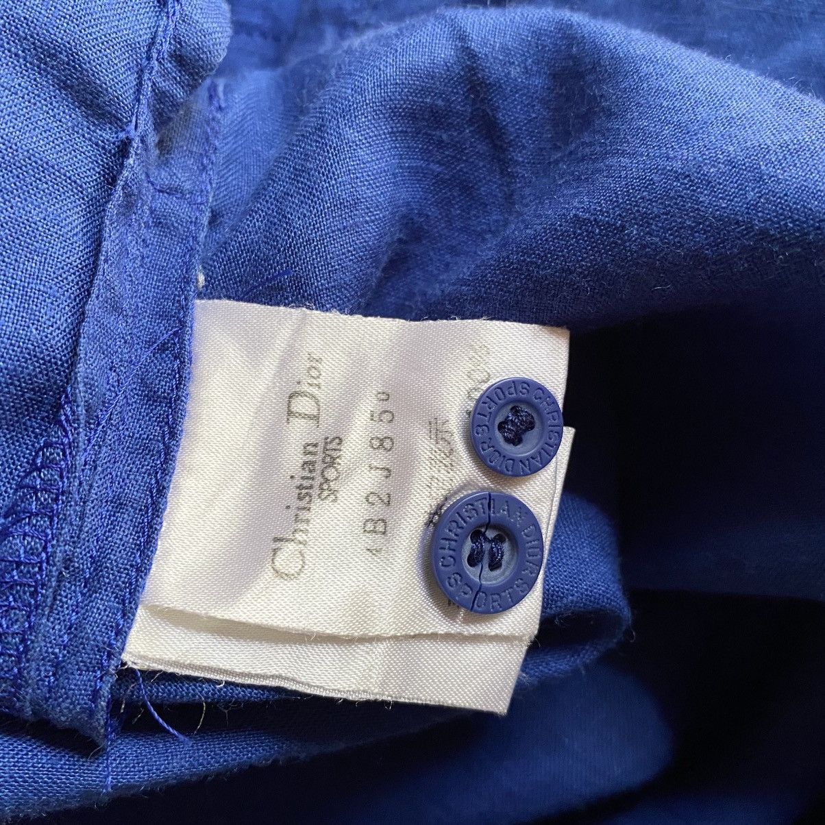 Dior Christian Dior Azure Breeze Camp Shirt Size S / US 4 / IT 40 - 13 Thumbnail