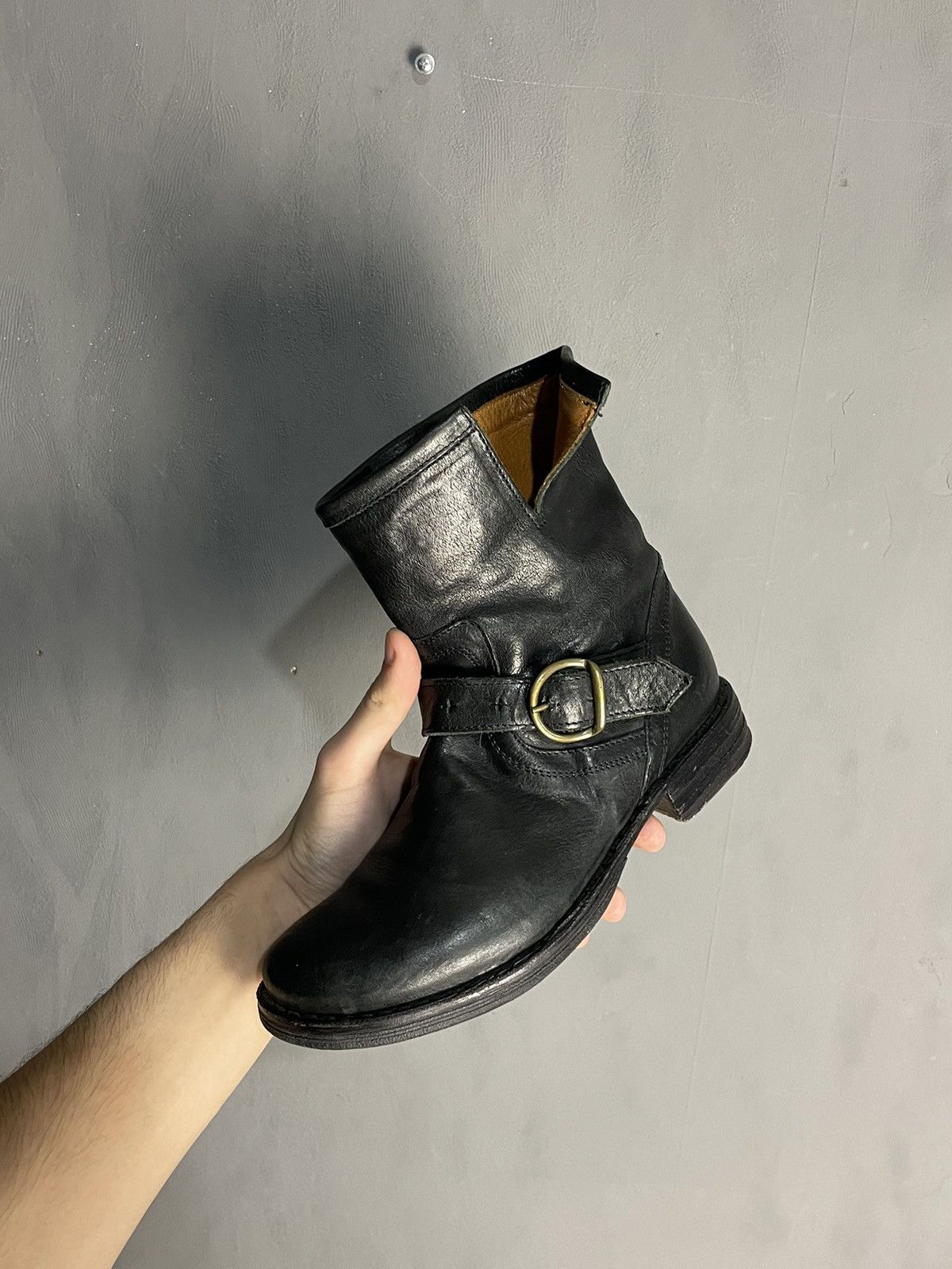 Fiorentini + Baker Fiorentini + Baker Eternity Eli Black Leather Ankle Boots Size US 6 / IT 36 - 5 Thumbnail