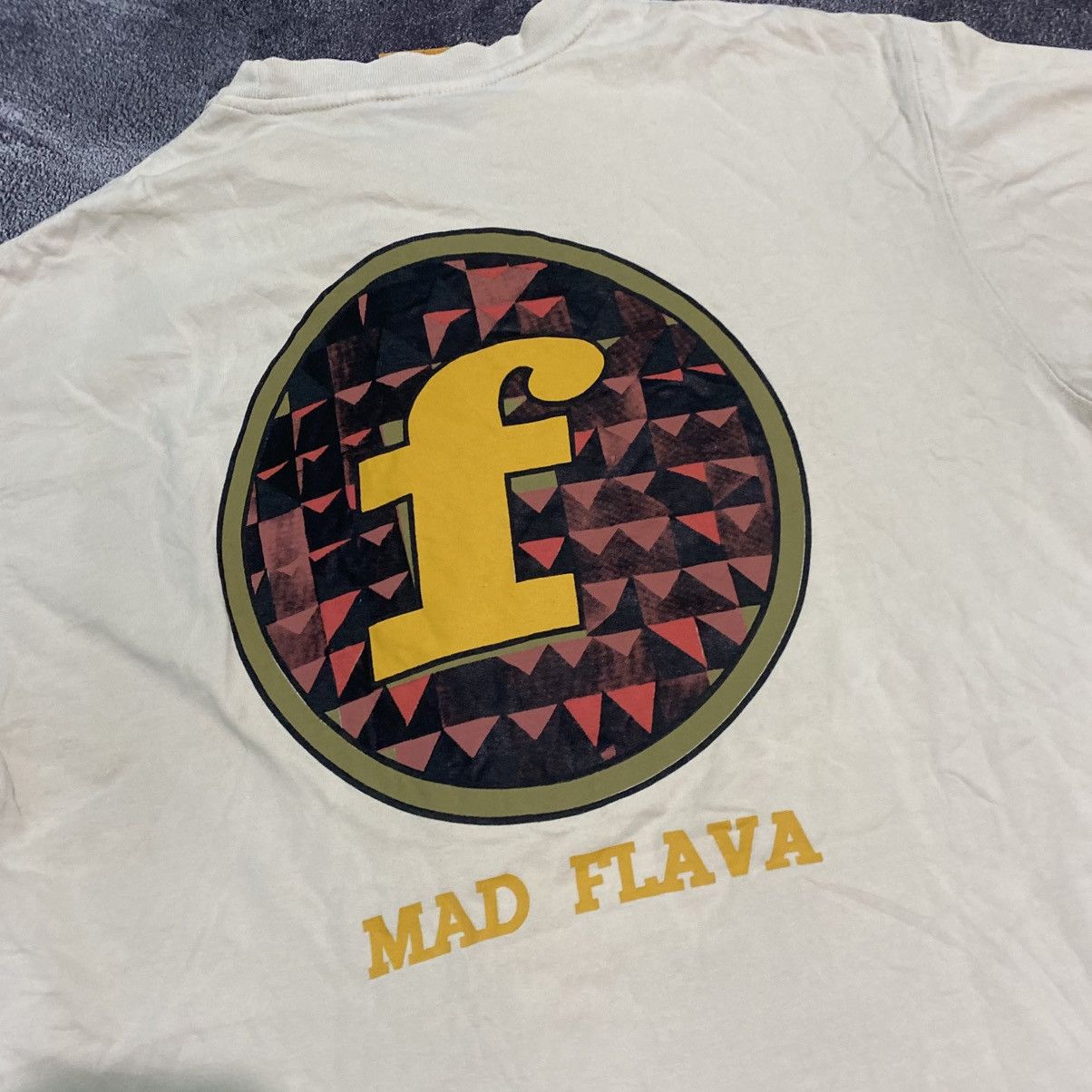 Vintage Vintage Streetwear Mad Flava Mullet Logo Tee Size US L / EU 52-54 / 3 - 5 Thumbnail