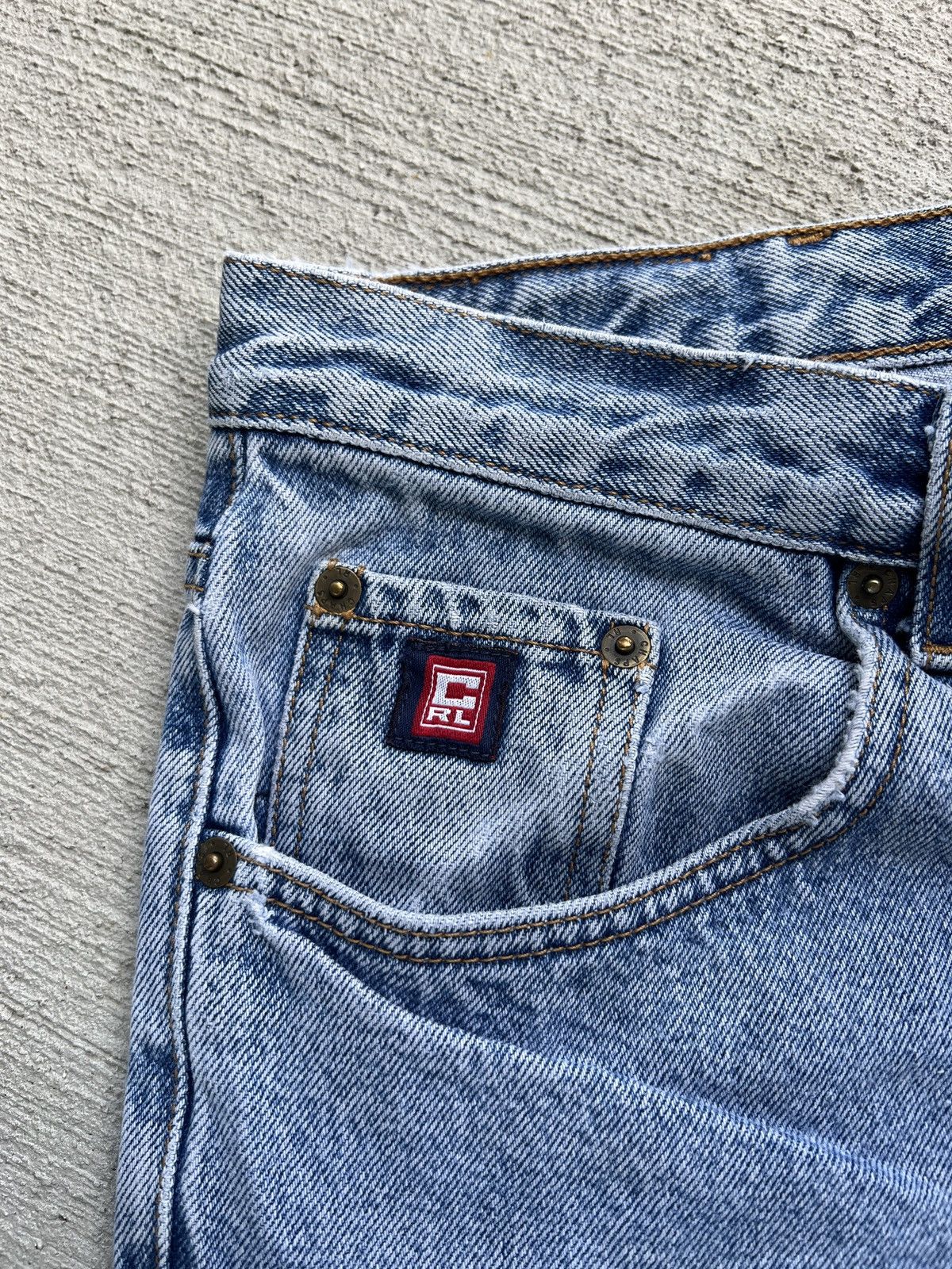 Chaps Ralph Lauren × Vintage Vintage Chaps RL Straight Fit Denim Jeans 36x34 Size US 36 / EU 52 - 4 Thumbnail