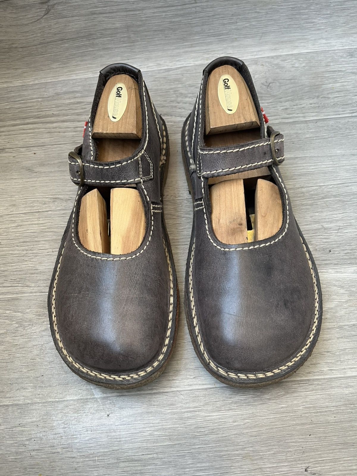 Duckfeet Duckfeet mary jane slip on shoes,vintage Size US 10 / EU 43 - 2 Thumbnail
