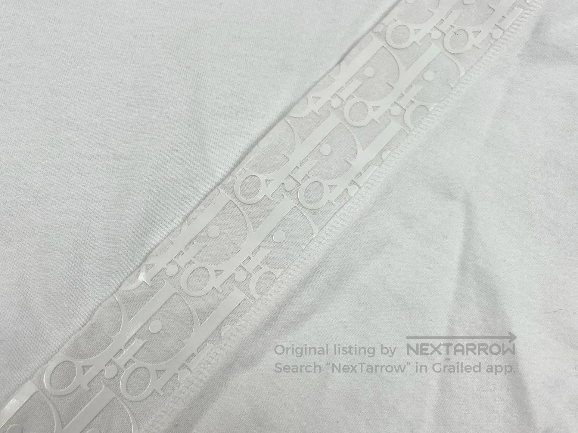 Dior Dior Monogrammed Side Embossed Long Sleeve Hoodie Size US S / EU 44-46 / 1 - 5 Thumbnail