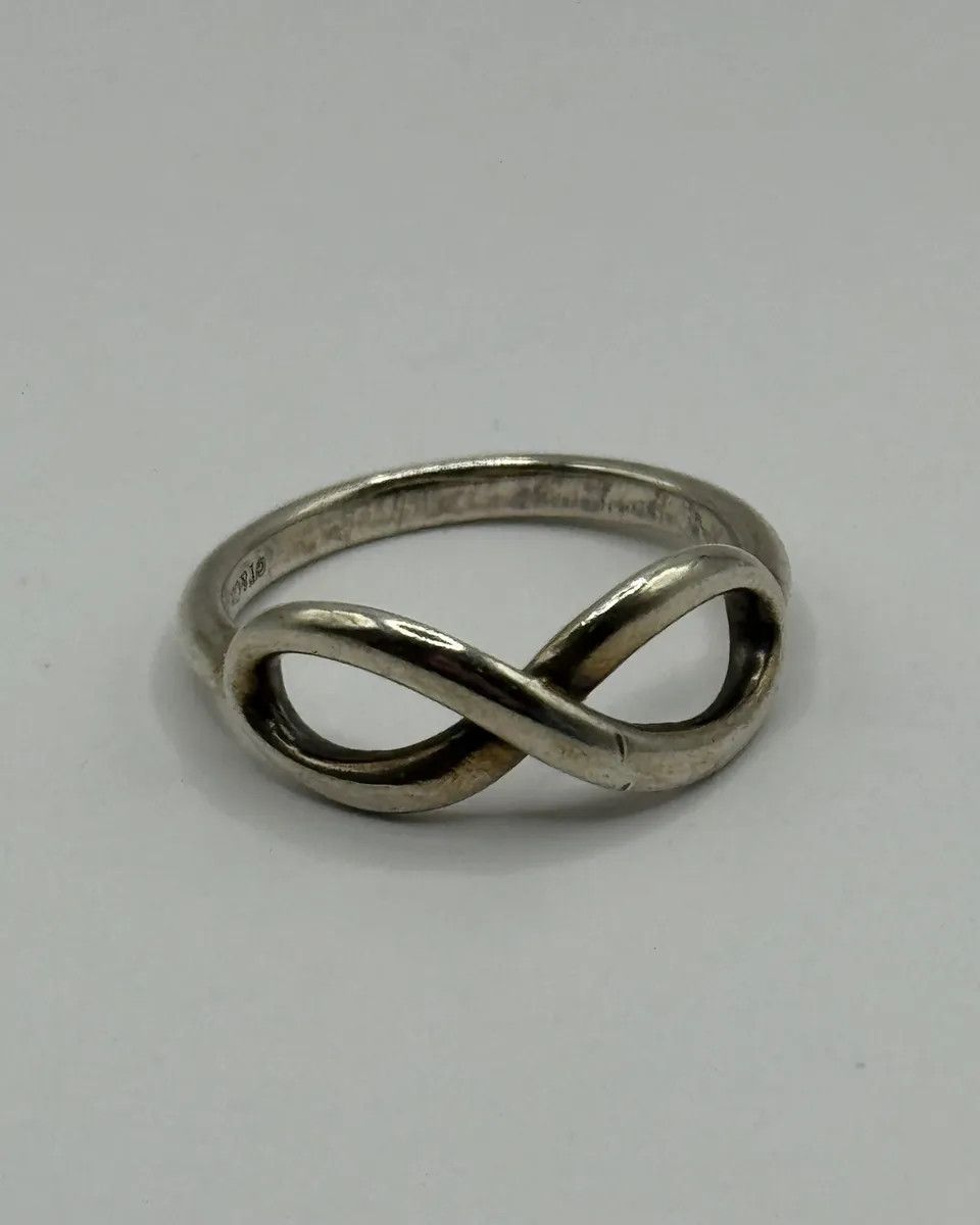 Tiffany & Co. × Vintage Tiffany & Co. Infinity Silver 925 Ring Size ONE SIZE - 1 Thumbnail