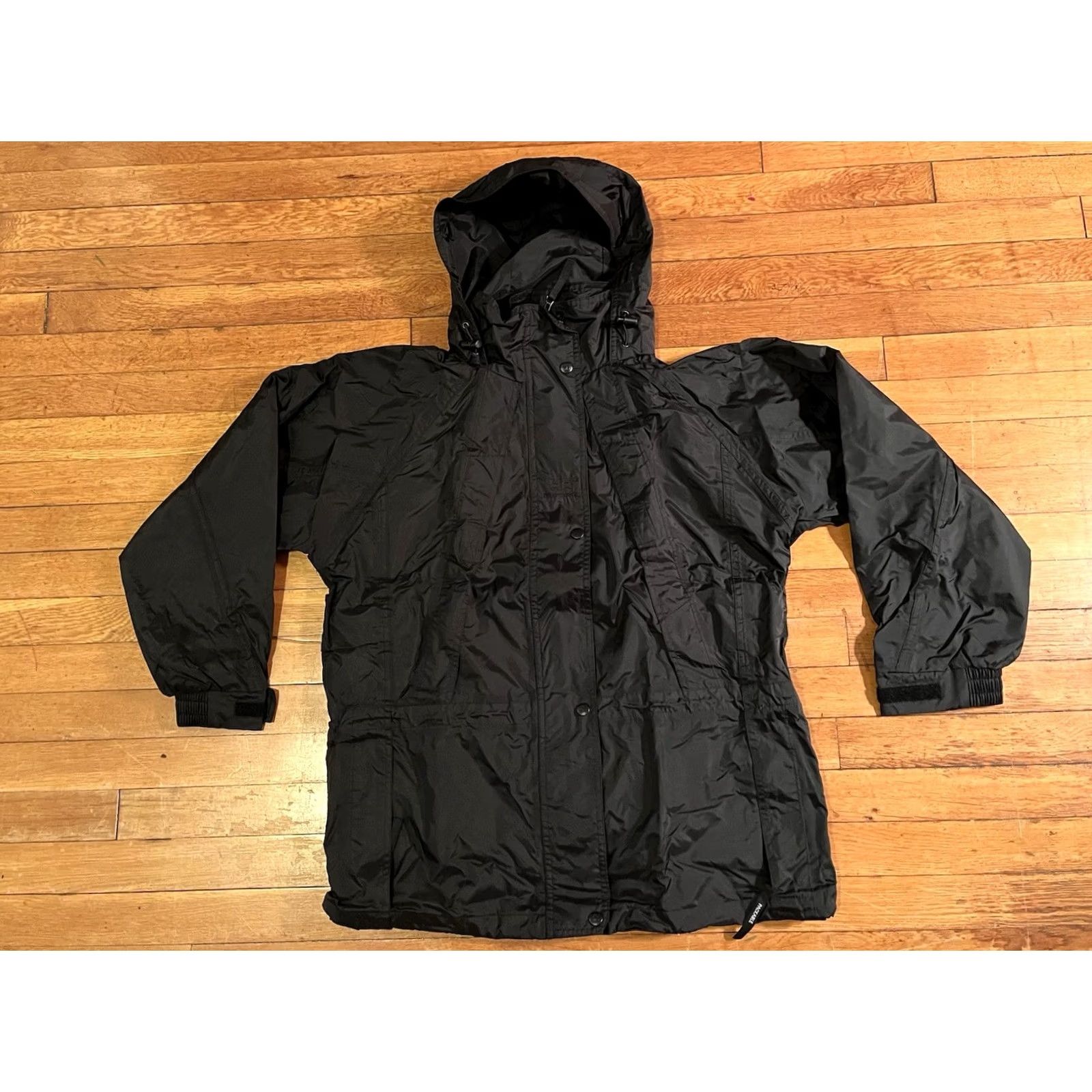 Helly Hansen Helly Hansen Hooded Packable Rain Jacket Men’s M Black Jacket Size US M / EU 48-50 / 2 - 2 Thumbnail
