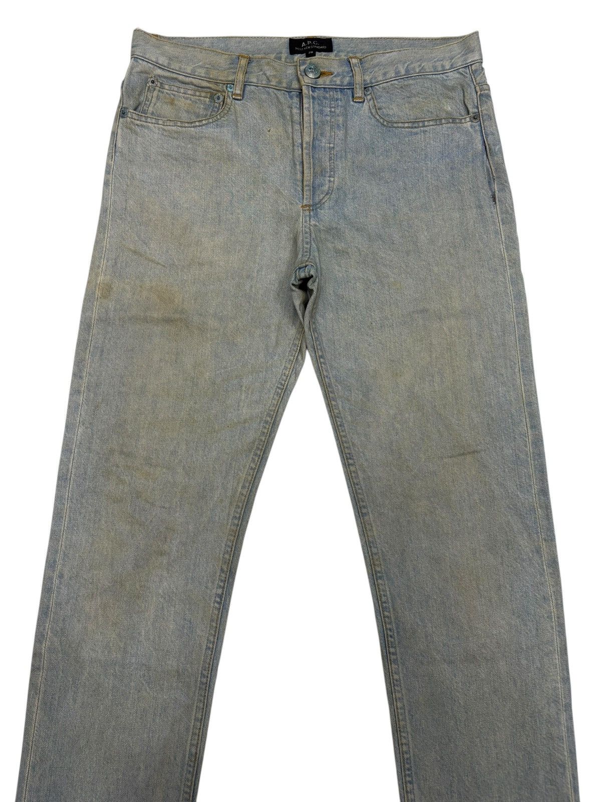 A.P.C. A.P.C Straight Leg Cut Mud Rusty Jeans Size US 30 / EU 46 - 5 Thumbnail