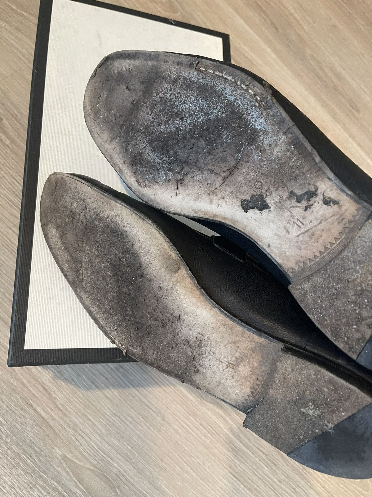 Gucci Gucci Horse Bit loafers Size US 12 / EU 45 - 3 Thumbnail