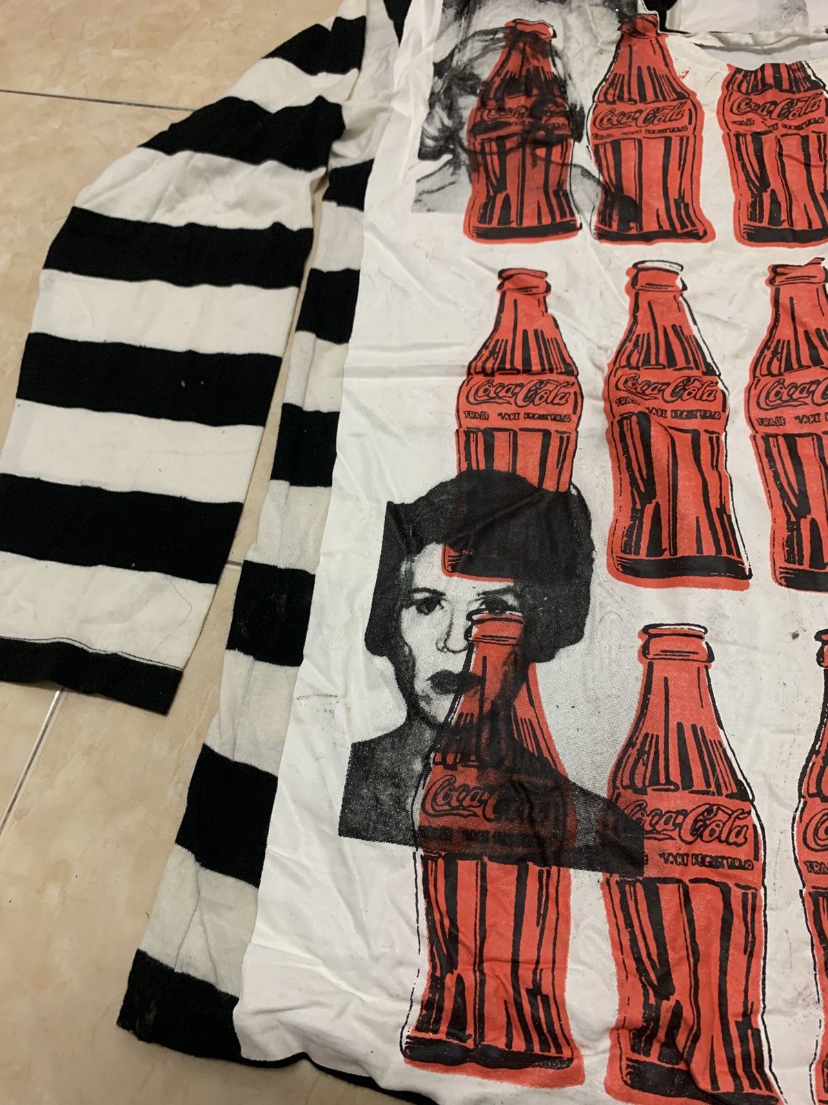Andy Warhol Long T-Shirt andy warhol x coca cola Size US M / EU 48-50 / 2 - 4 Thumbnail