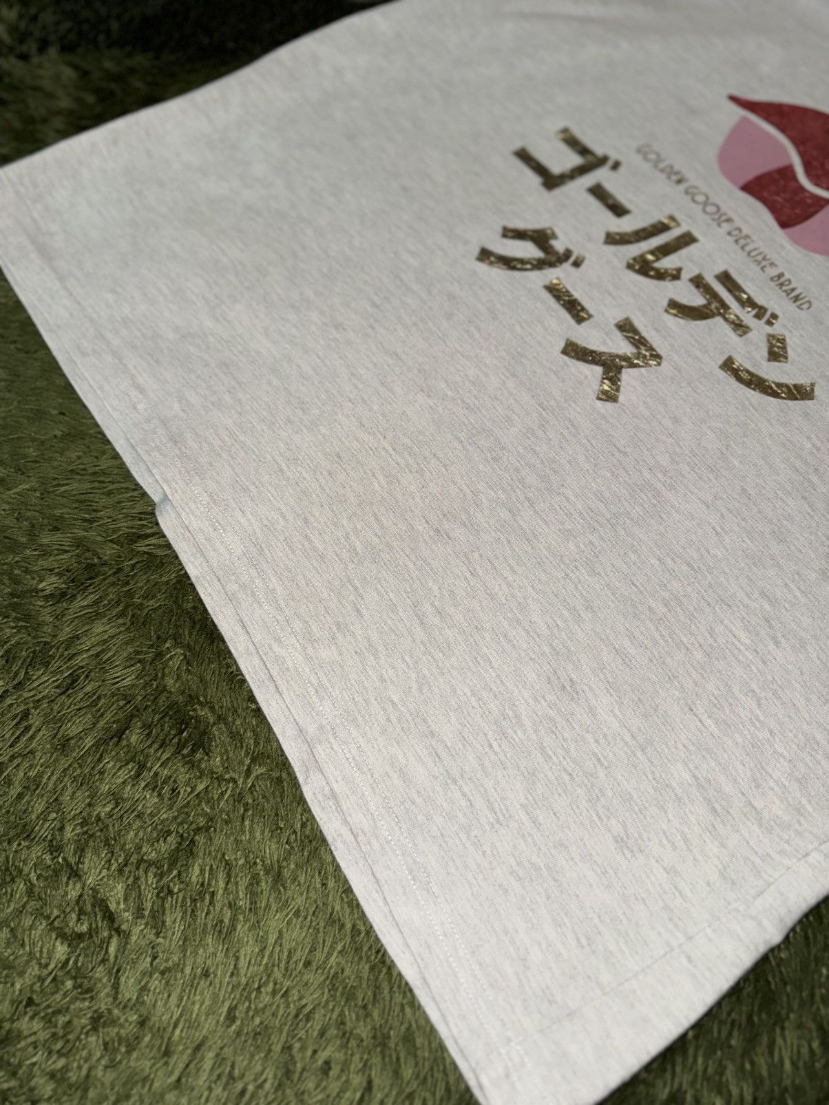 Golden Goose [S] Golden Goose 17SS Gold Foil Japanese Lettering T-Shirt Size S / US 4 / IT 40 - 5 Thumbnail