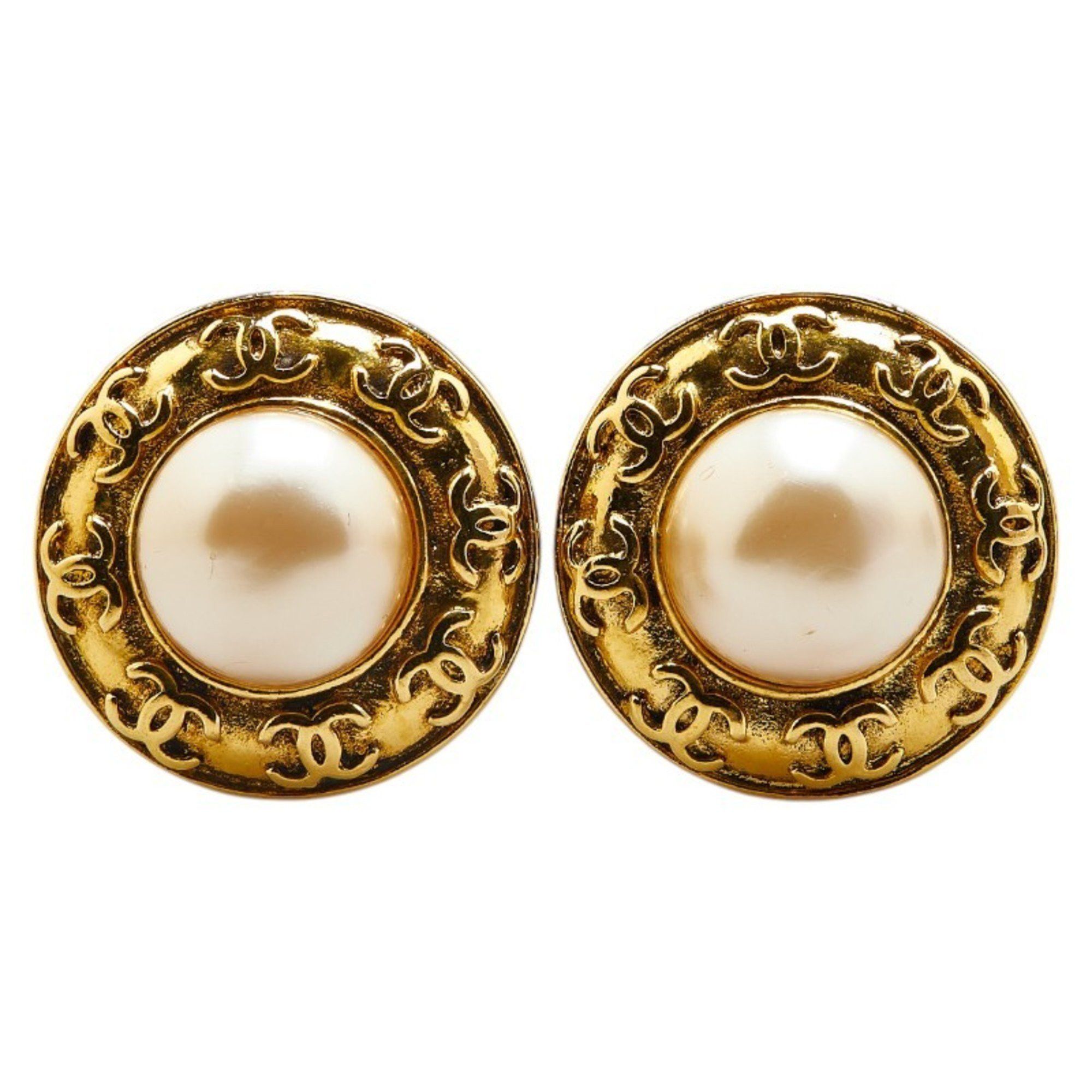 Chanel Chanel Coco Mark earring Size ONE SIZE - 1 Thumbnail