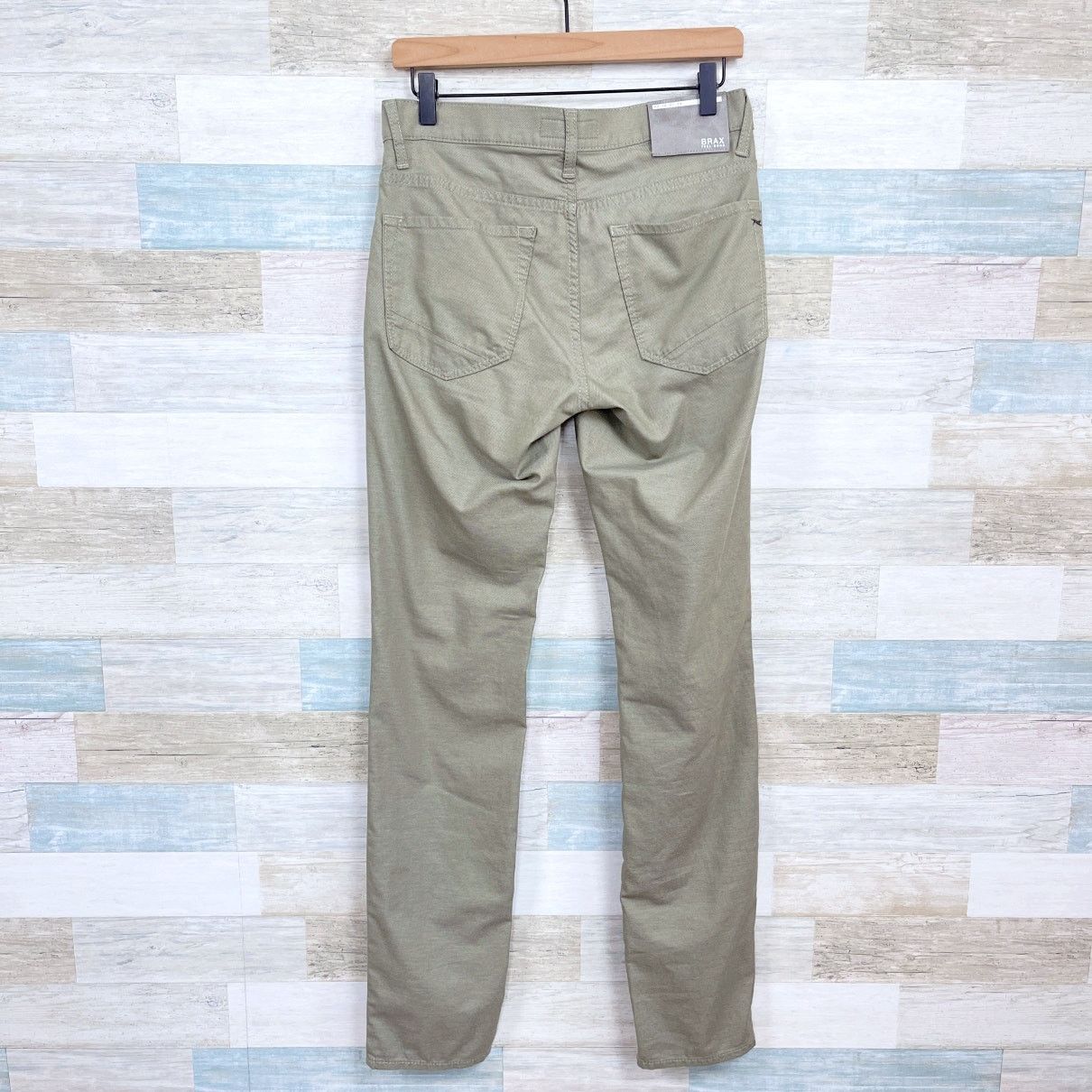 BRAX BRAX Chuck Hi Flex Jeans Green Slim Straight Mens 32x34 Size 32" / US 10 / IT 46 - 4 Thumbnail