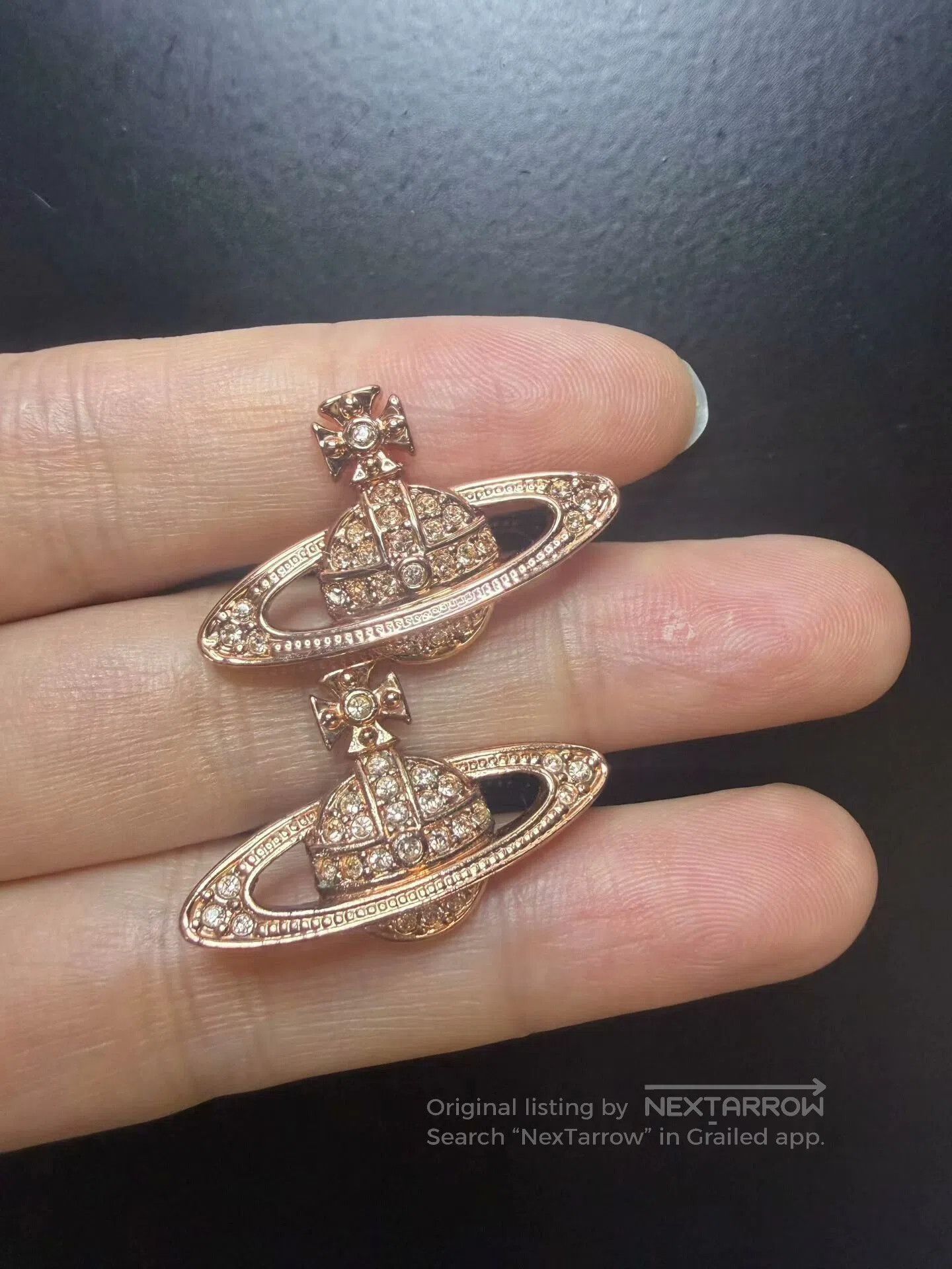Vivienne Westwood Vivienne Westwood Saturn Earrings. Size ONE SIZE - 2 Thumbnail
