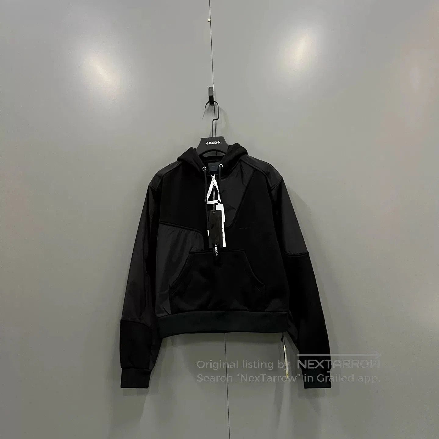 Heliot Emil heliot emil black nylon panel hoodie. Size US M / EU 48-50 / 2 - 1 Thumbnail