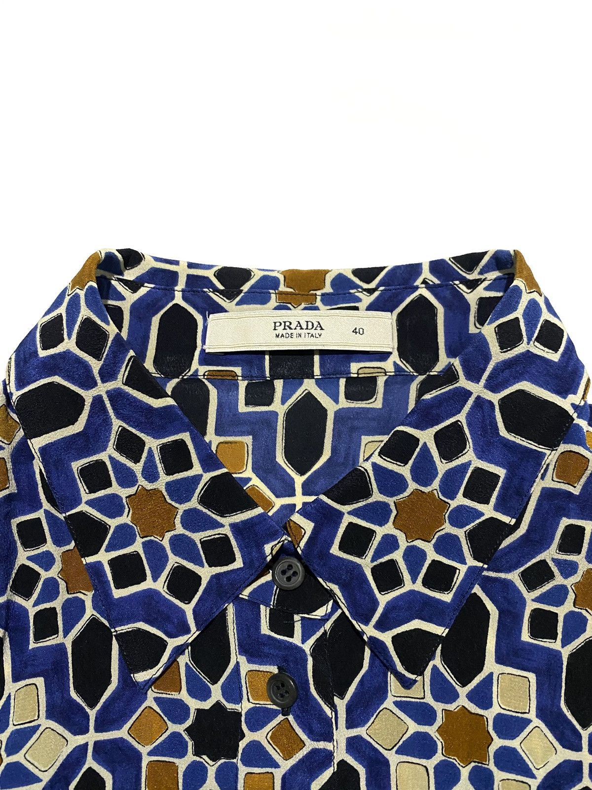 Prada PRADA SILK SHIRT Size S / US 4 / IT 40 - 3 Thumbnail