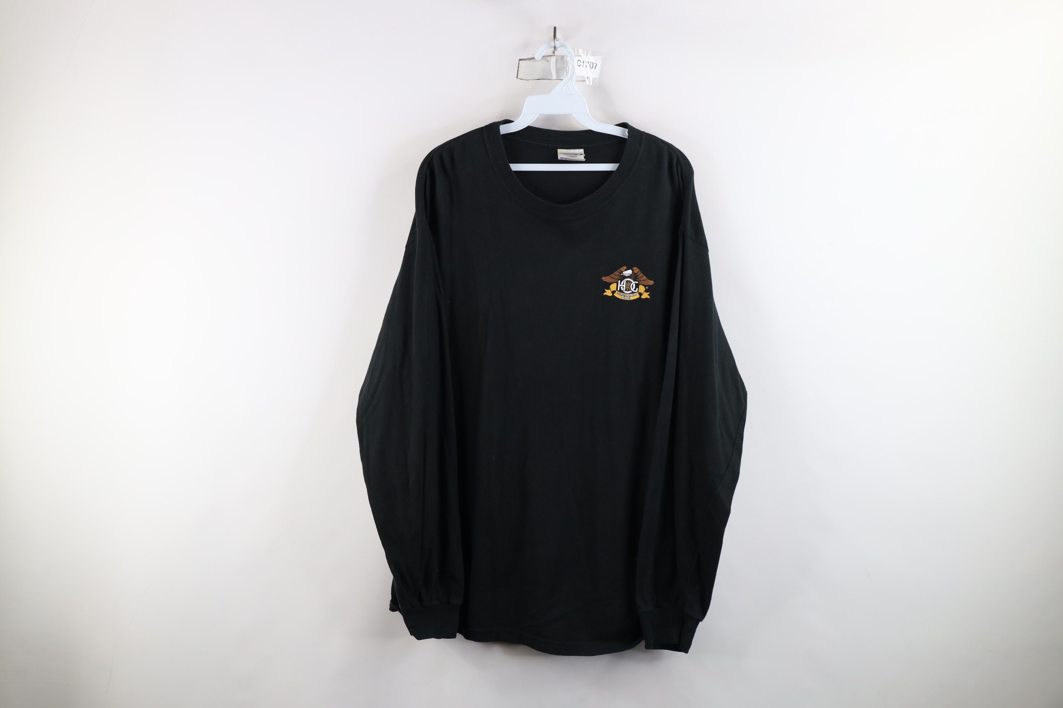 Harley Davidson × Vintage Vintage 90s Harley Davidson Hog Harley Owners Group T-Shirt Size US L / EU 52-54 / 3 - 1 Thumbnail