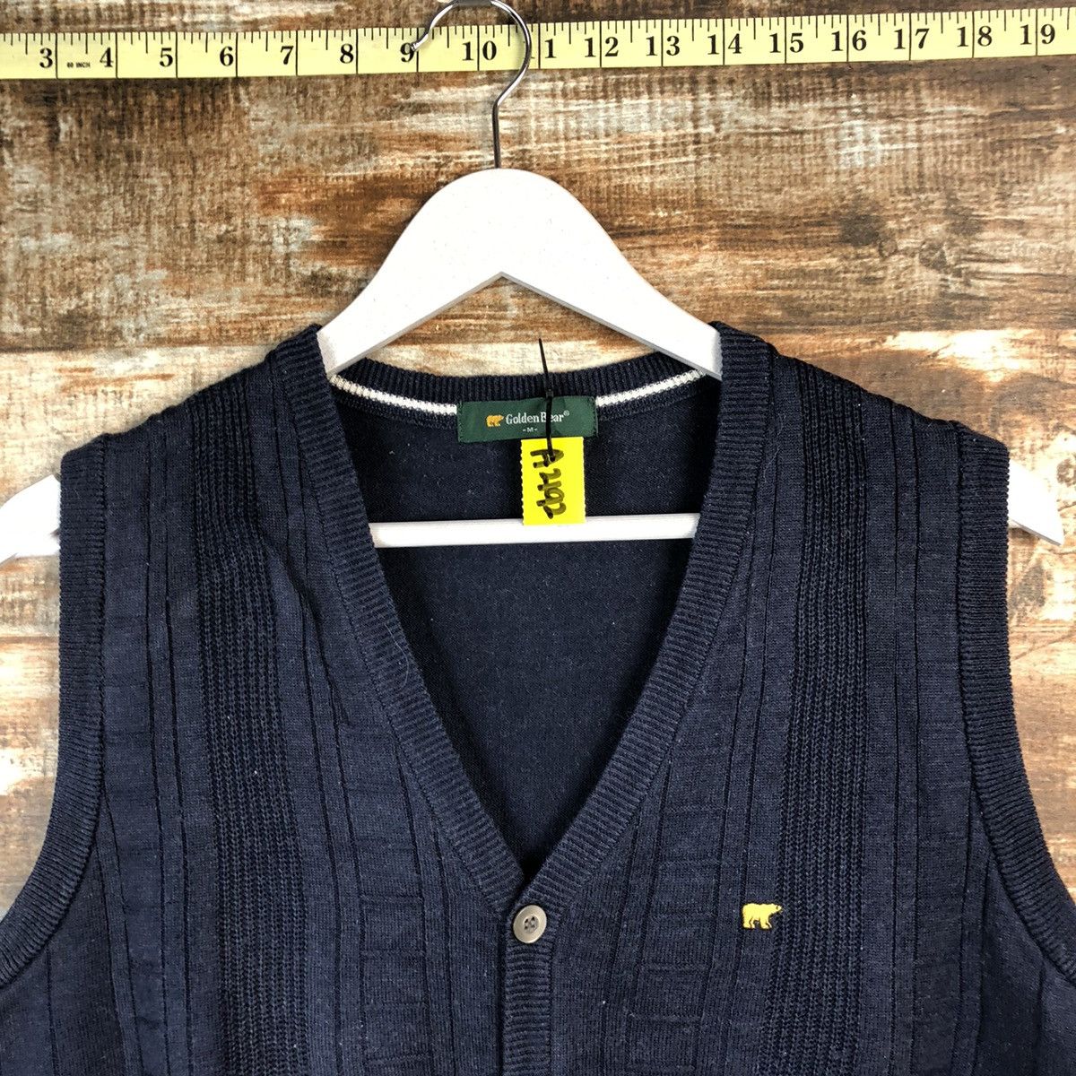 Golden Bear × Vintage Golden Bear Dark Blue vintage Vest #A2192 Size US M / EU 48-50 / 2 - 4 Thumbnail