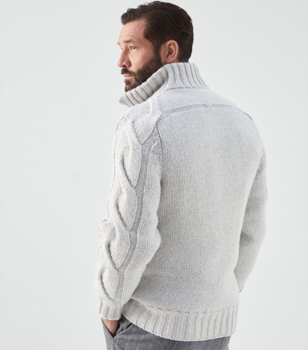 Brunello Cucinelli o1w1db10924 Cash Padded Outerwear in Light Grey Size US XS / EU 42 / 0 - 2 Thumbnail