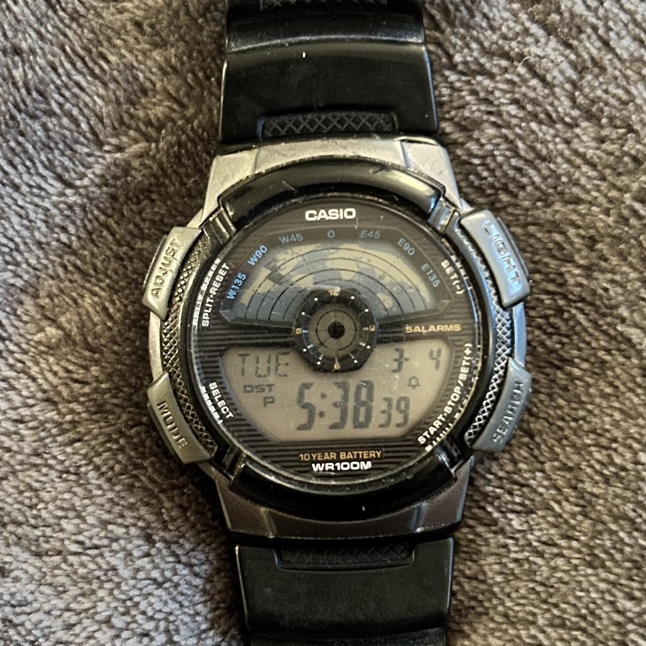 Casio Casio Men's World Time Watch Size 42 - 1 Thumbnail