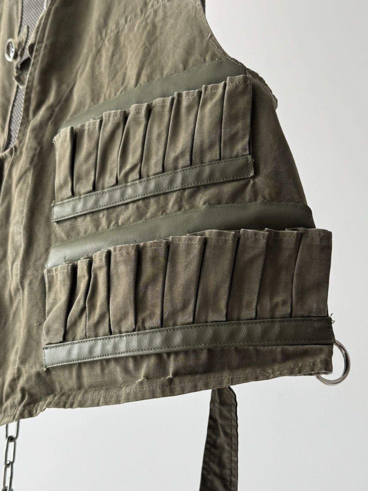 Vetra 1960s Vintage French ‘Ailee’ Zip Hunting Fishing Vest Size US M / EU 48-50 / 2 - 5 Thumbnail