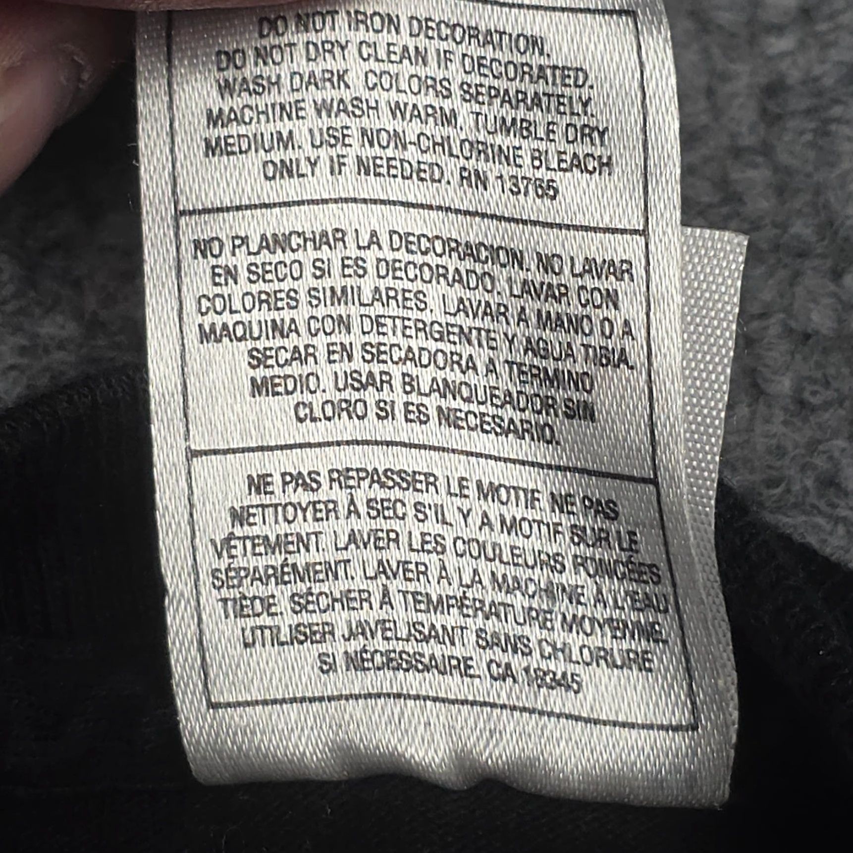Fruit Of The Loom VINTAGE Fruit of the Loom Graphic T-Shirt Mens Large Black Spellout Dressed Up Humor USA Halloween 1990s Mens Size US L / EU 52-54 / 3 - 6 Thumbnail