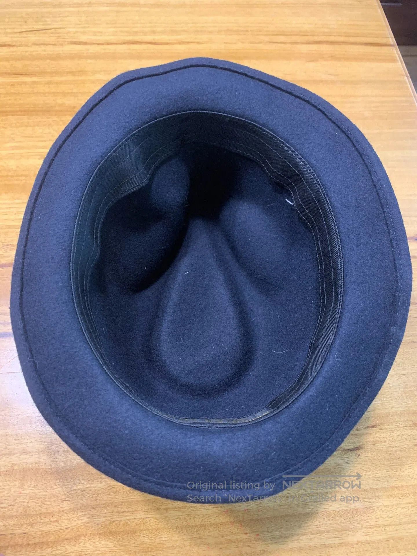 Other deep blue wool fedora hat for men. Size ONE SIZE - 4 Thumbnail