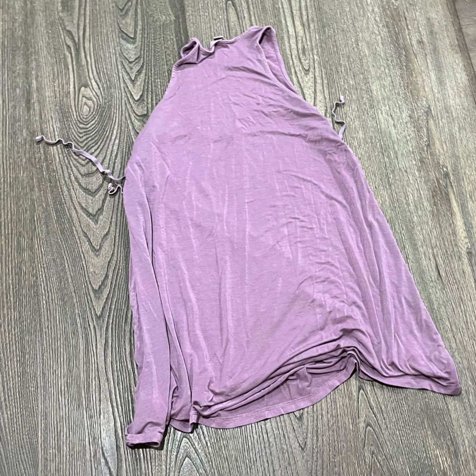 American Eagle Outfitters American Eagle Soft & Sexy Tank Dress Lace-Up Crewneck XXS Size XXS / US 00 / IT 34 - 6 Thumbnail