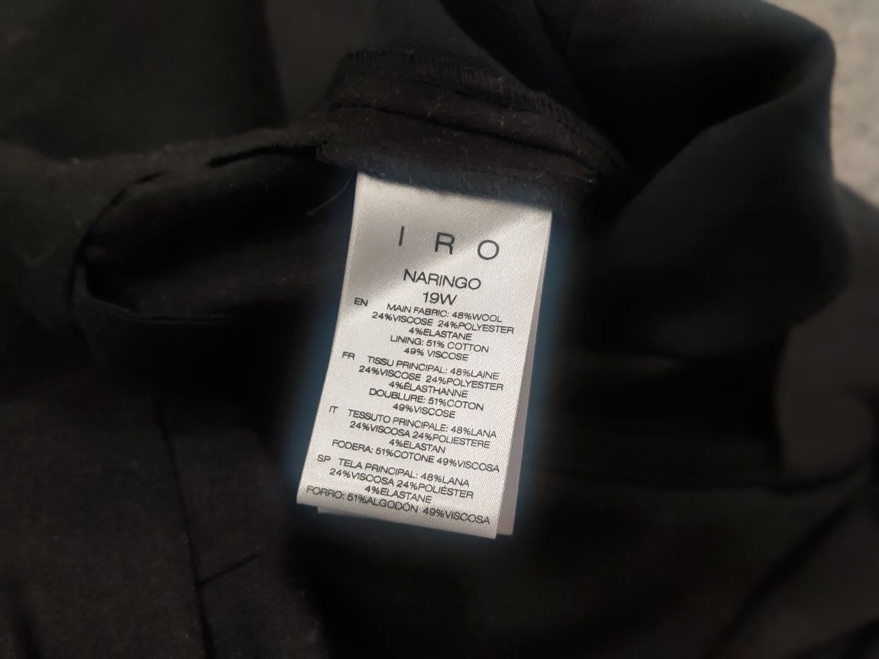Iro Iro Naringo high-waisted Cirse wide legs trousers Belt Pants Size 32" / US 10 / IT 46 - 15 Thumbnail
