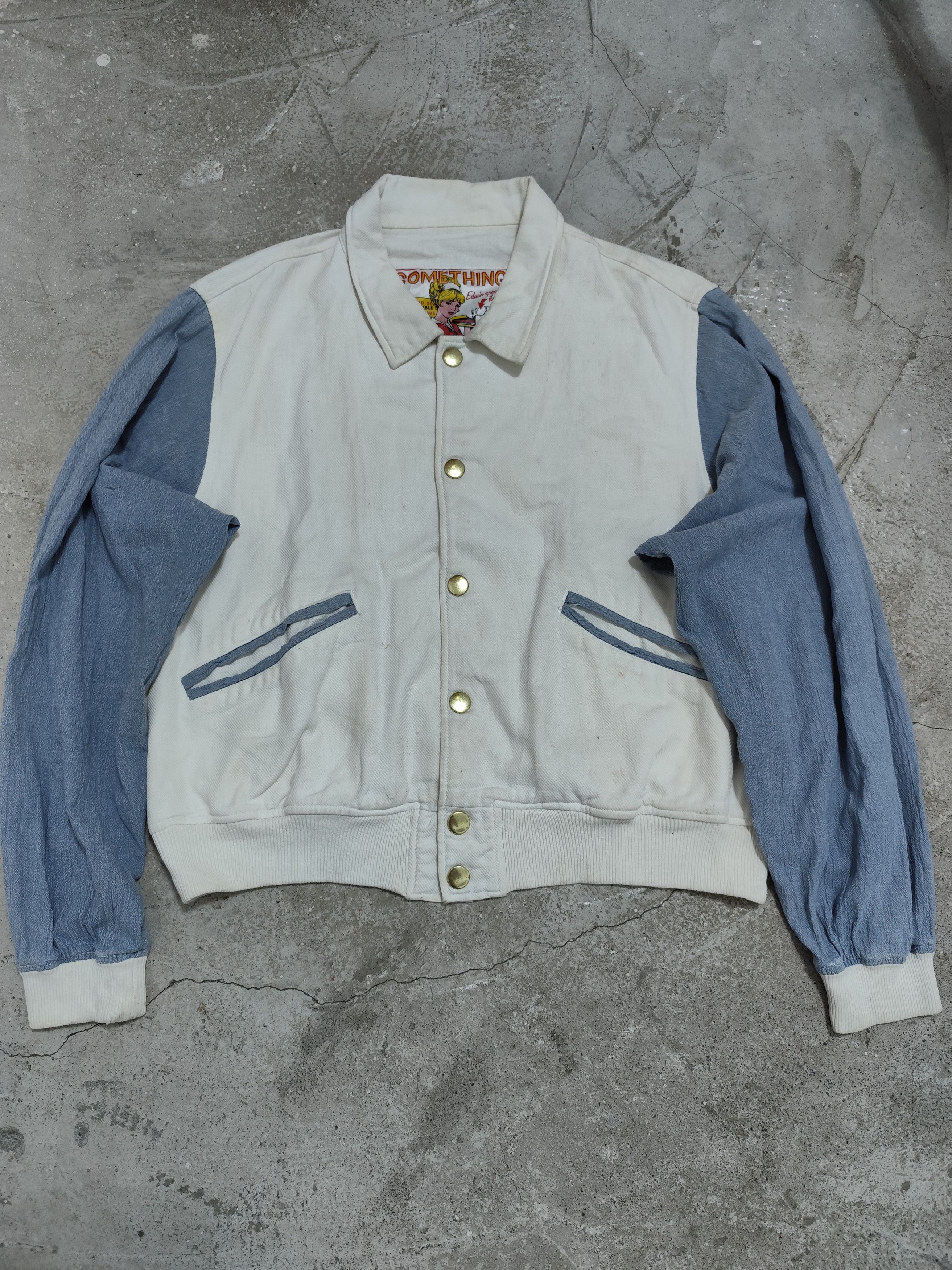 Edwin Vintage Something by Edwin varsity jacket boxy fit Size US M / EU 48-50 / 2 - 1 Thumbnail