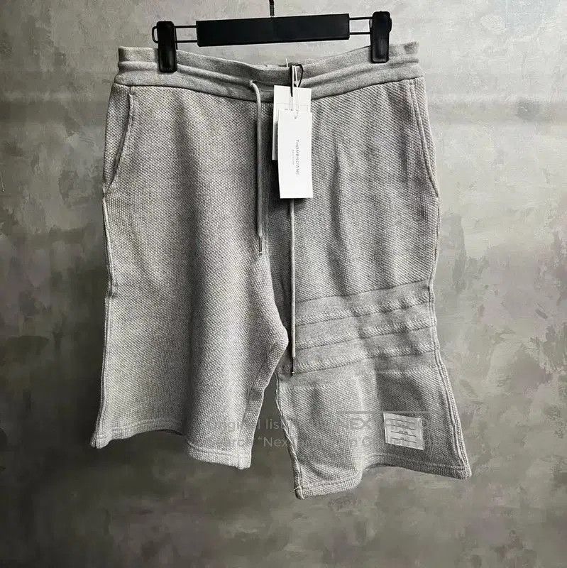 Thom Browne Thom Browne Gray Cotton Men's Shorts . Size US 34 / EU 50 - 1 Thumbnail